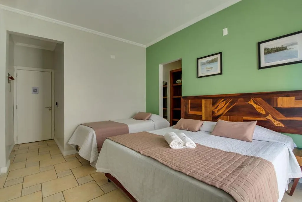 Bed in Pousada Vô Jaques