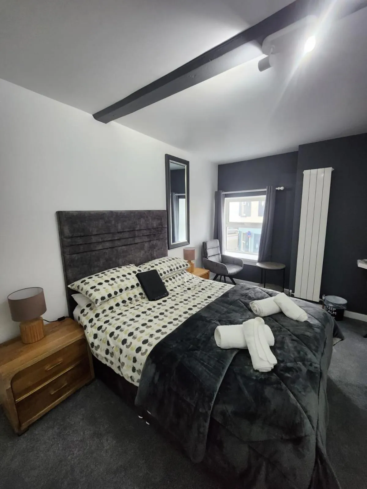 Bedroom, Bed in St Georges Guest House