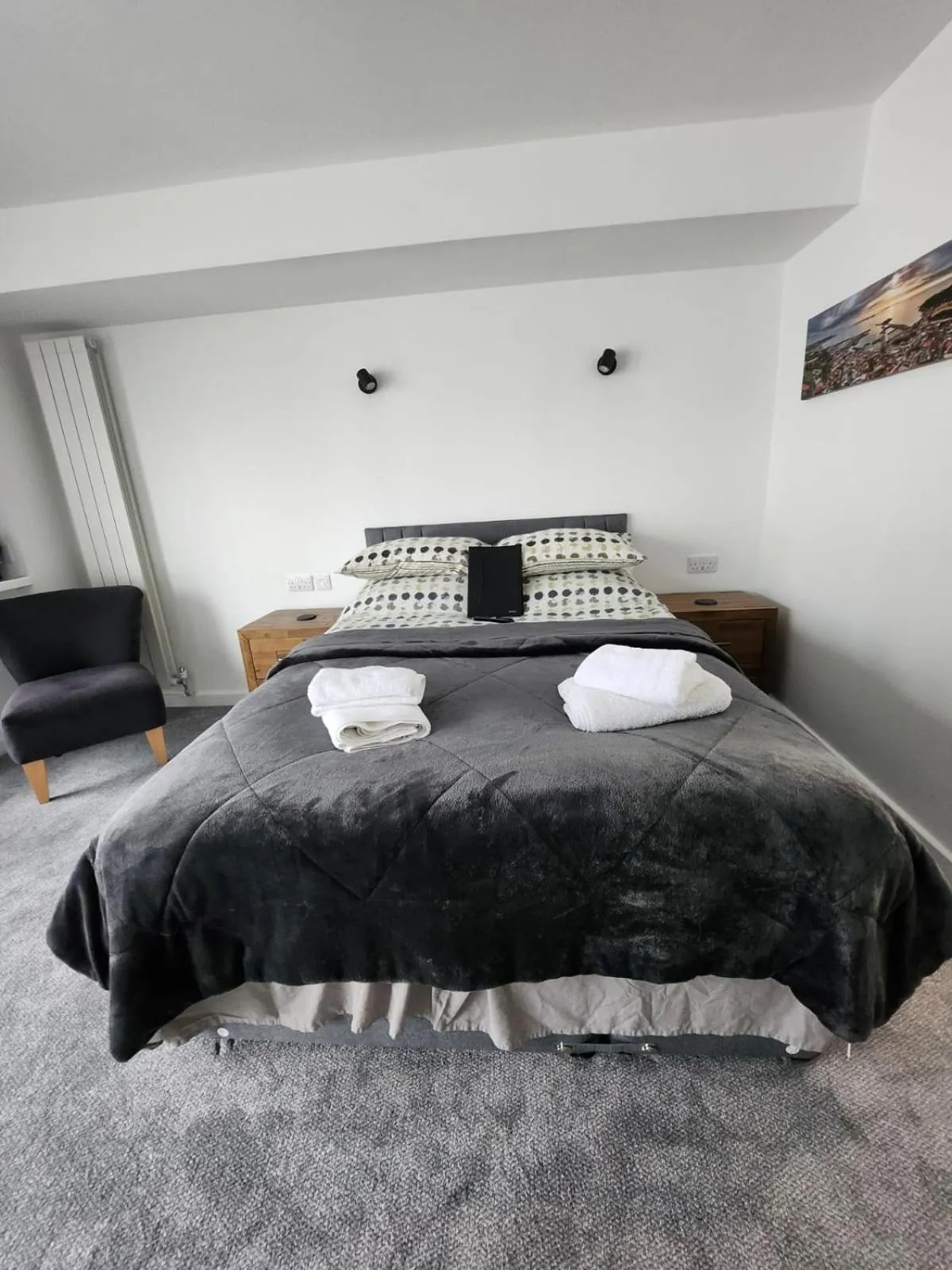 Bedroom, Bed in St Georges Guest House