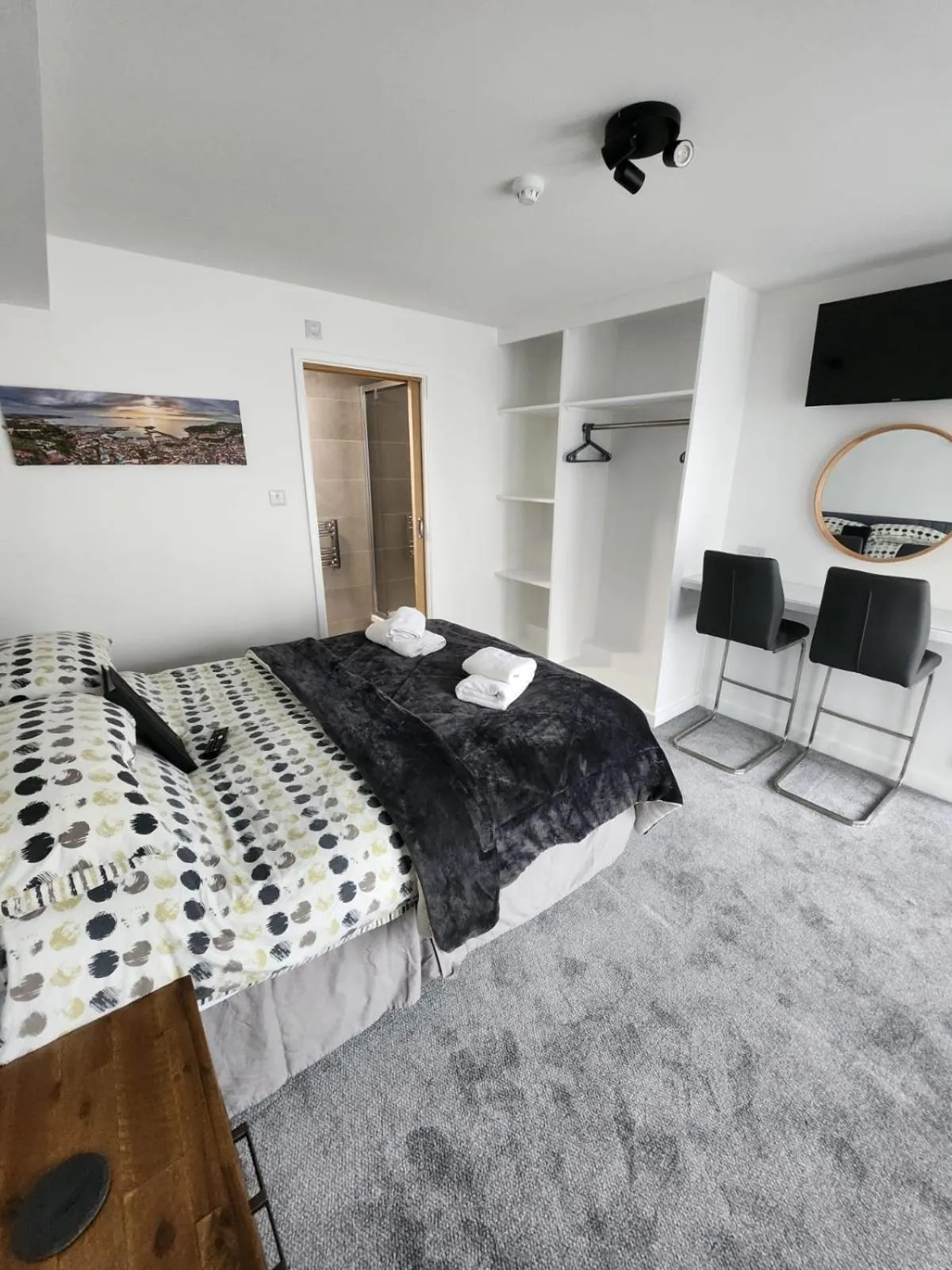 Bedroom, Bed in St Georges Guest House