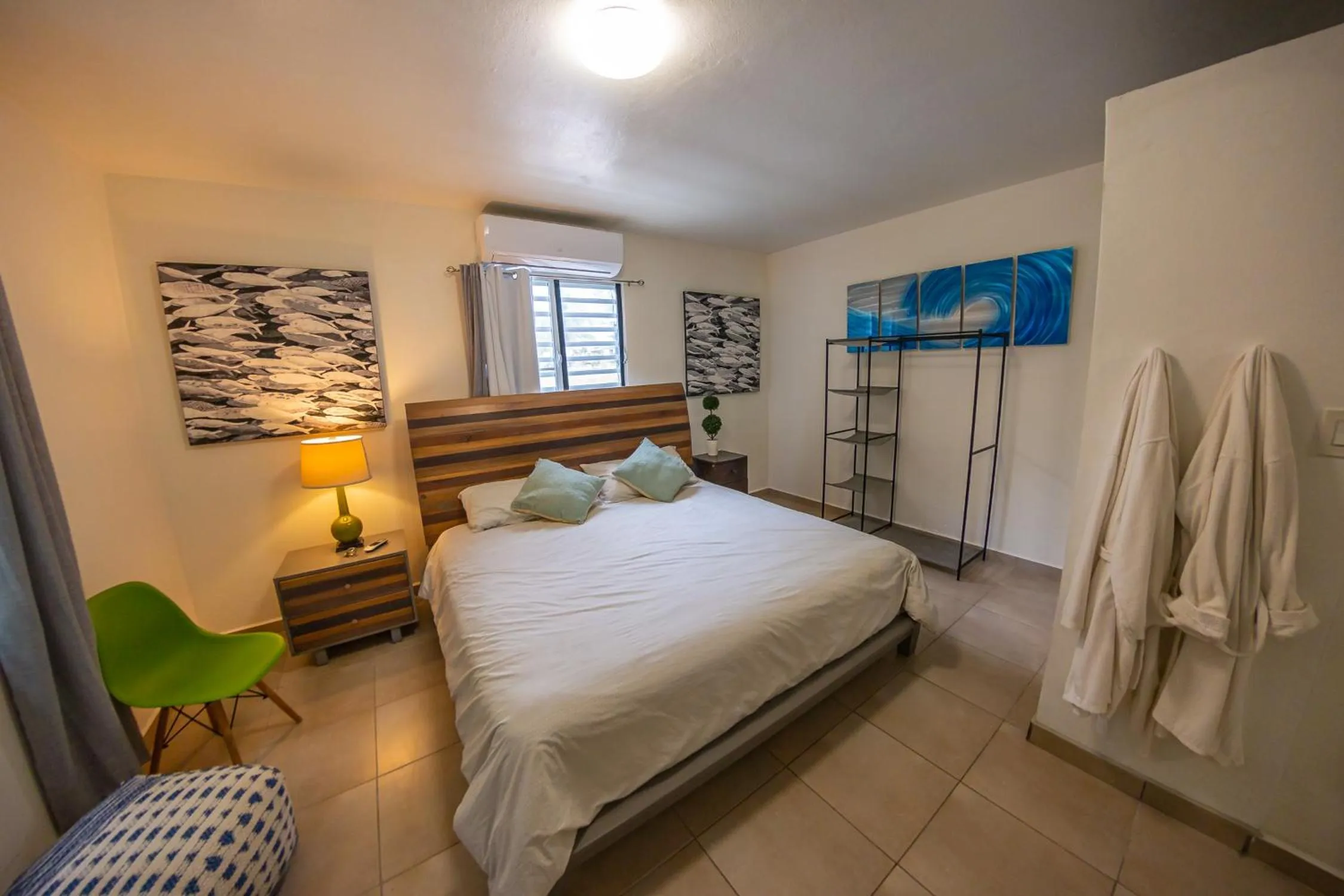 Bed in Casa Verde Hotel - Steps to the Beach, Pool, Restaurant & Bar