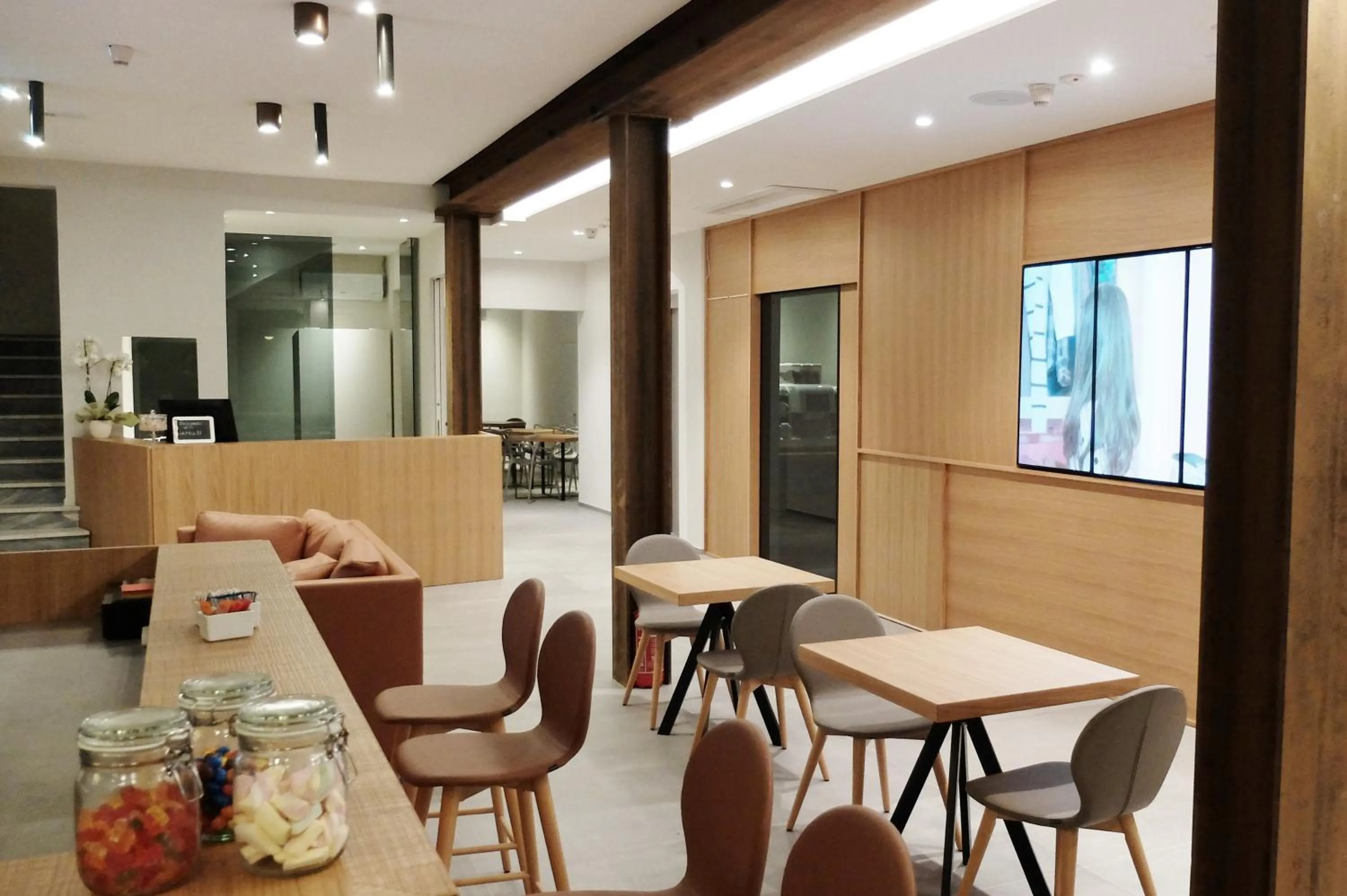 Lobby or reception in Hotel Aurea