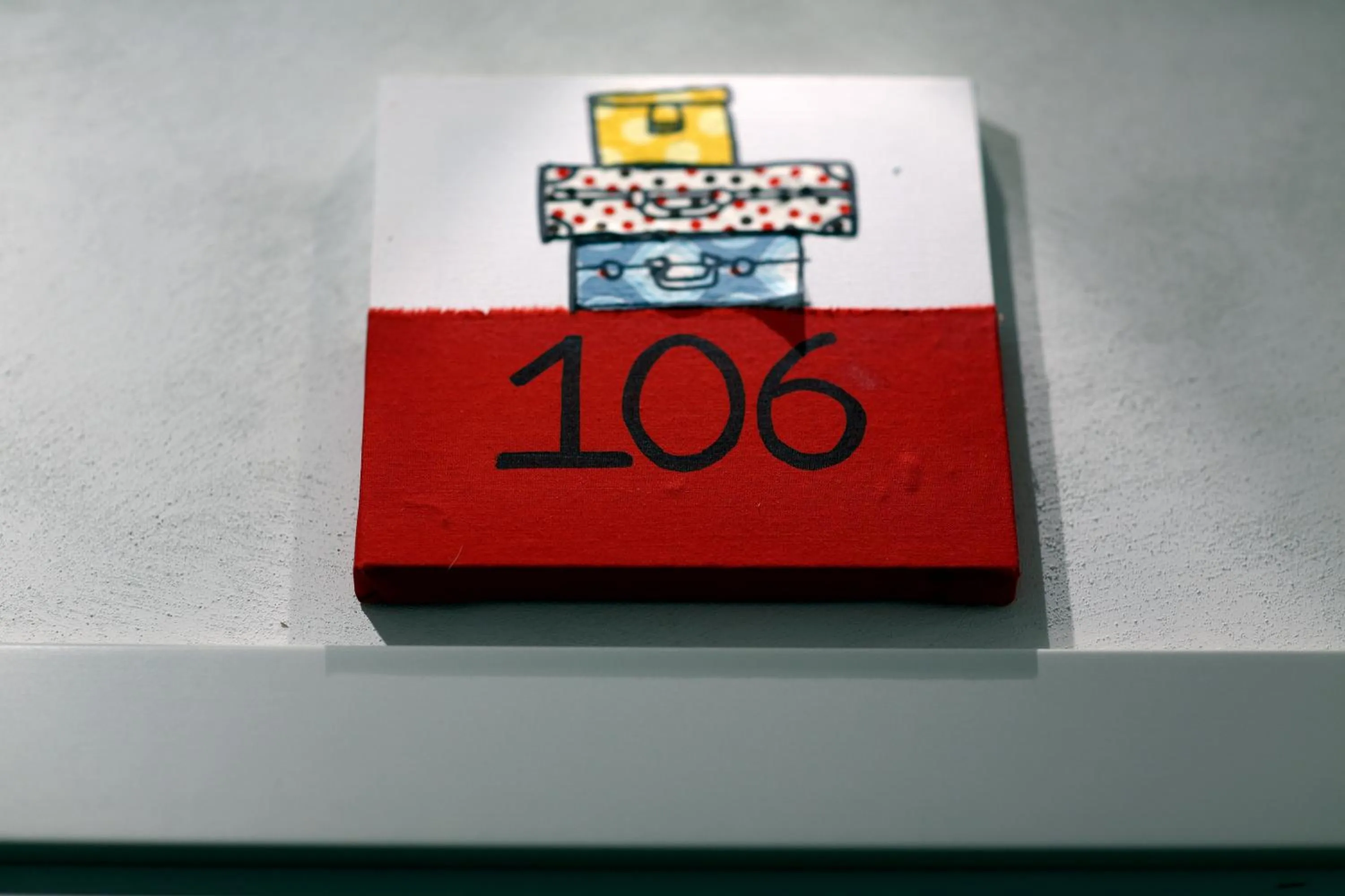 Decorative detail in Hotel Aurea