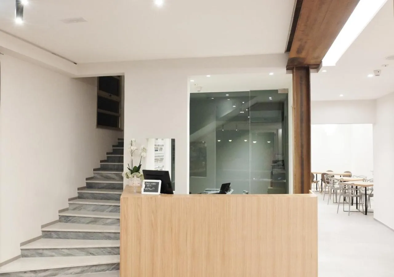 Lobby or reception in Hotel Aurea