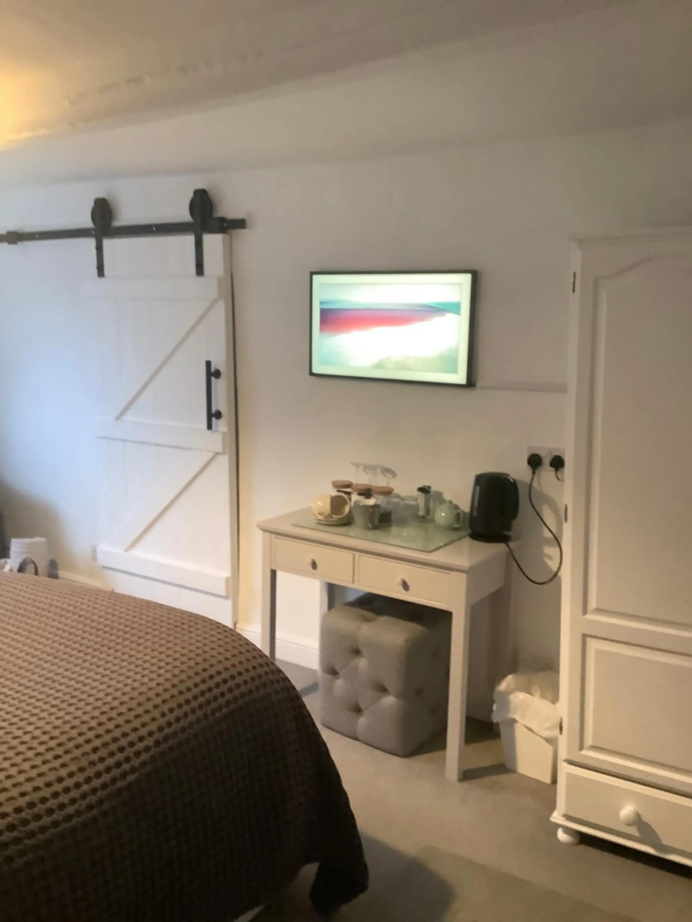 Bed in Birtles Farm Bed and Breakfast