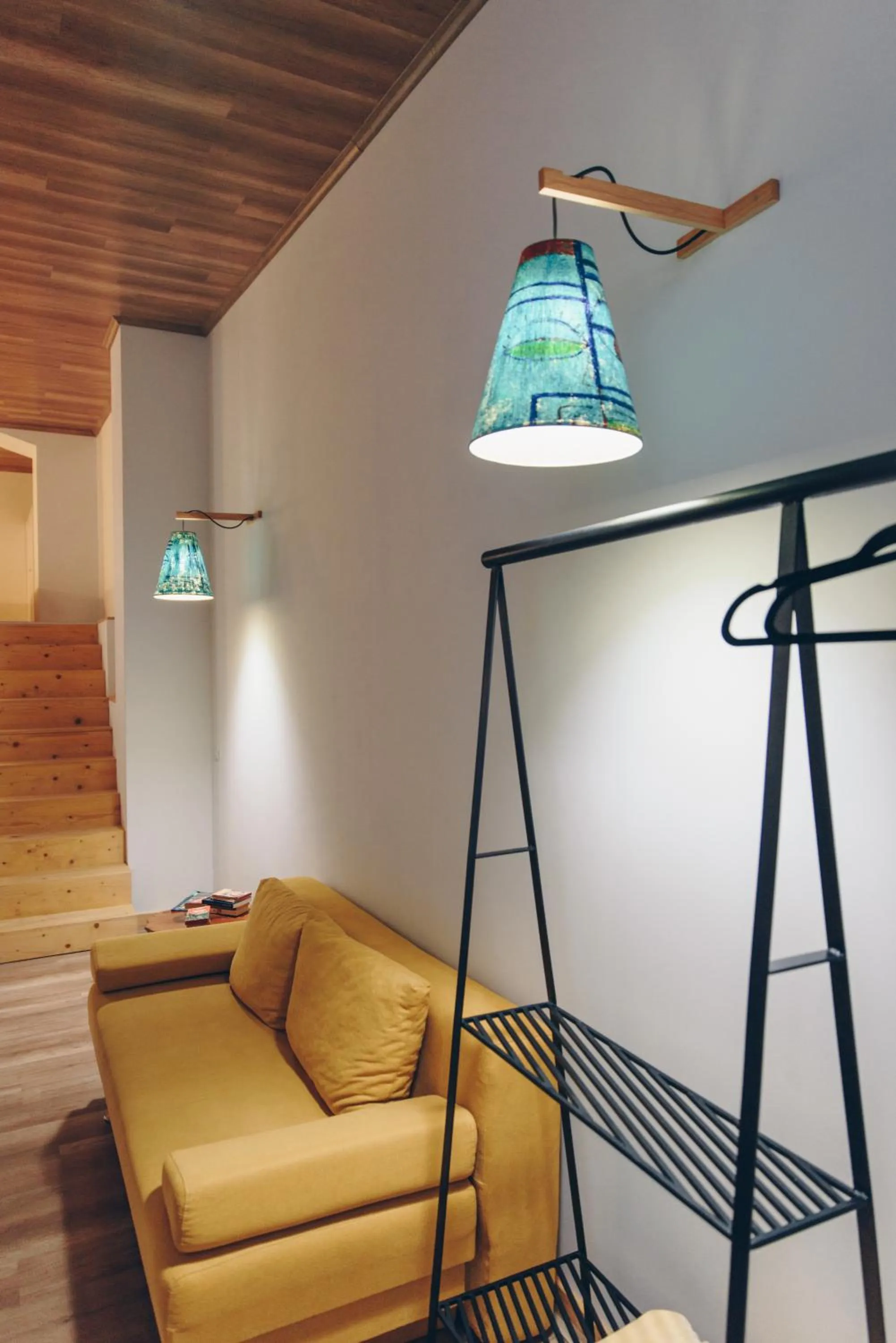 Living room in Sun&Moon Ohridlake Apartments