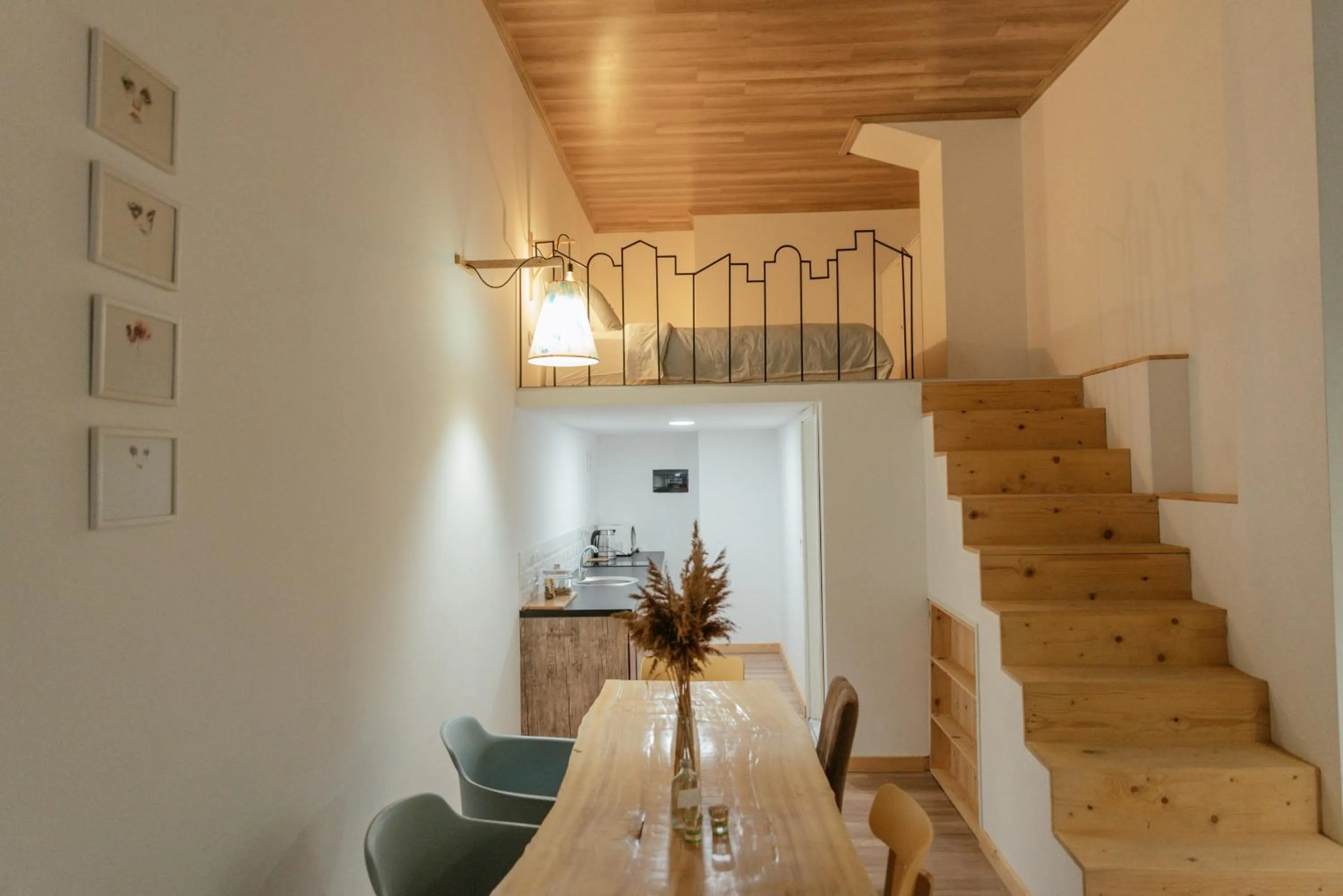 Dining area in Sun&Moon Ohridlake Apartments