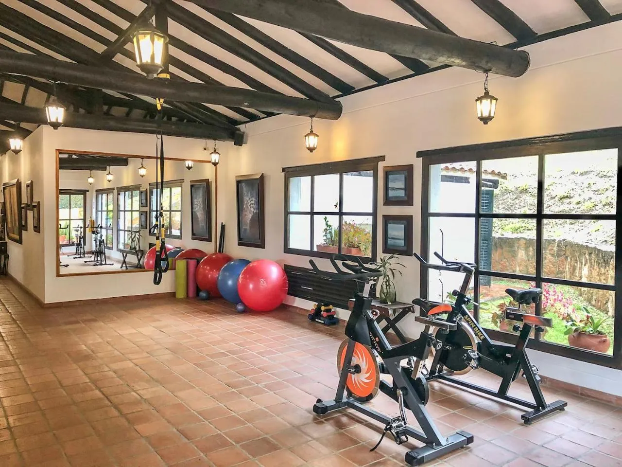 Fitness centre/facilities in Hospederia Centro de Convenciones Duruelo