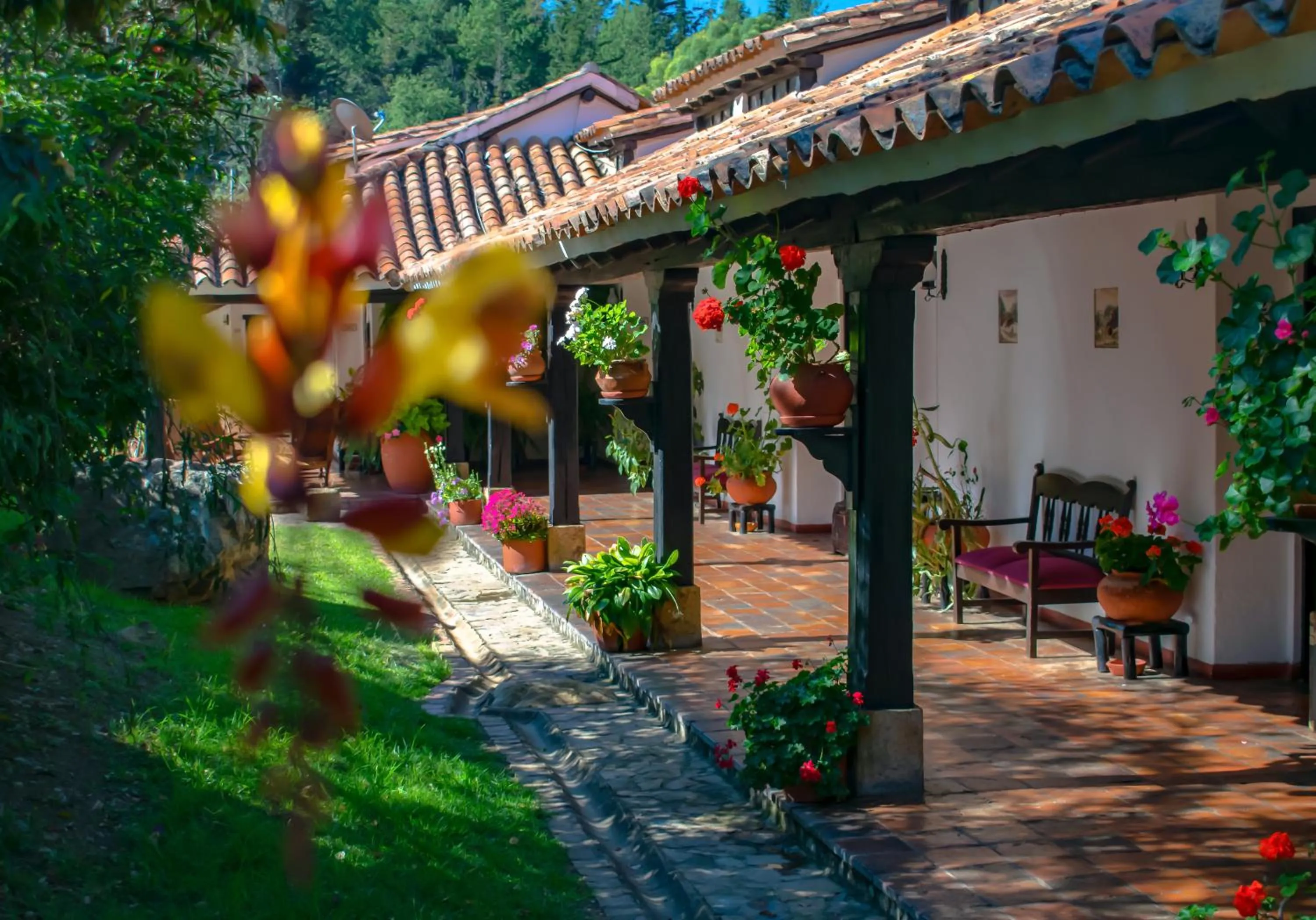 Property building in Hospederia Centro de Convenciones Duruelo