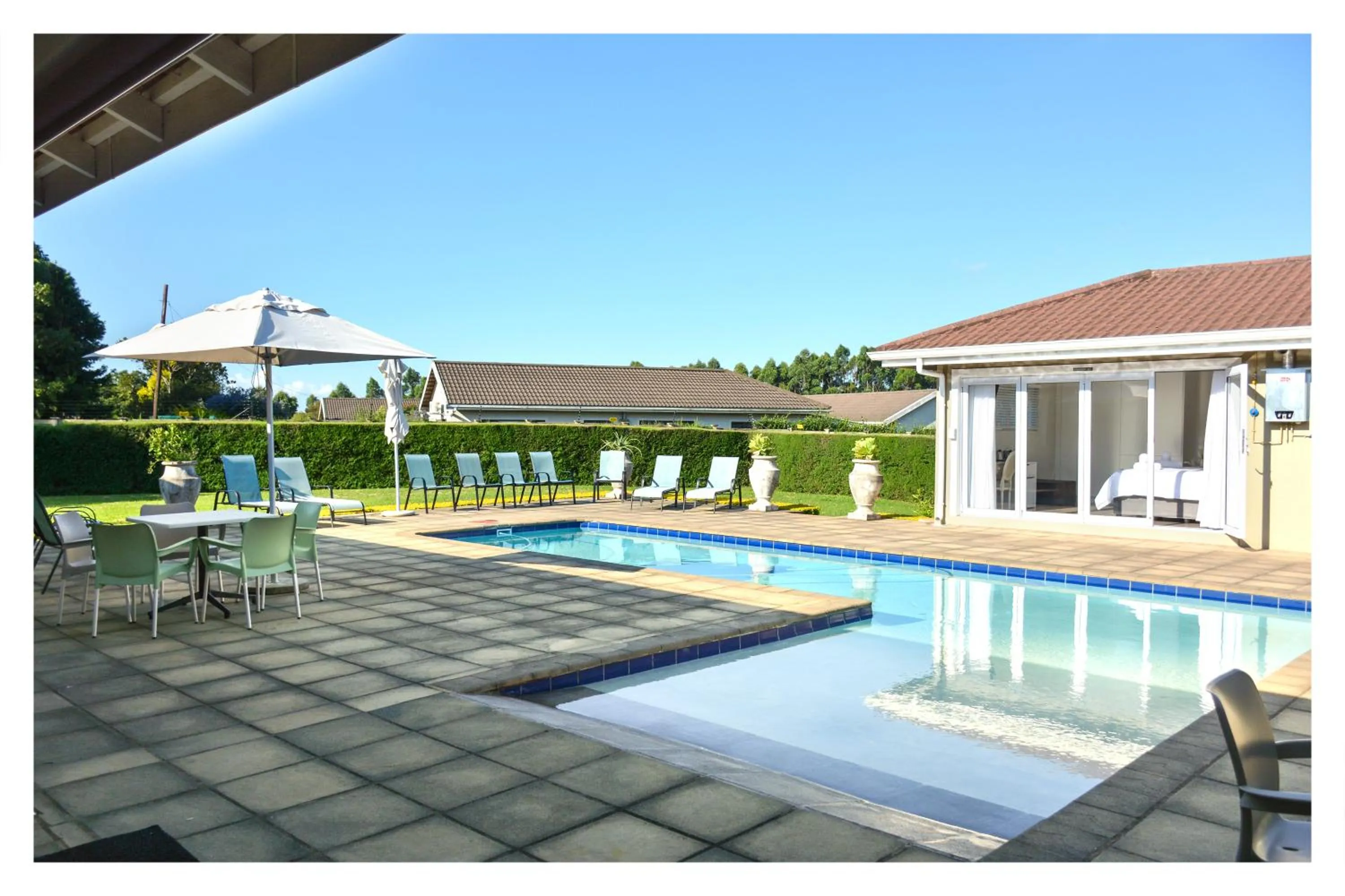 Pool view in 66 On Monzali 4 Star Luxury Guesthouse