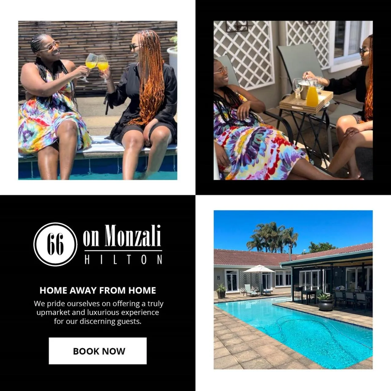 Patio in 66 On Monzali 4 Star Luxury Guesthouse