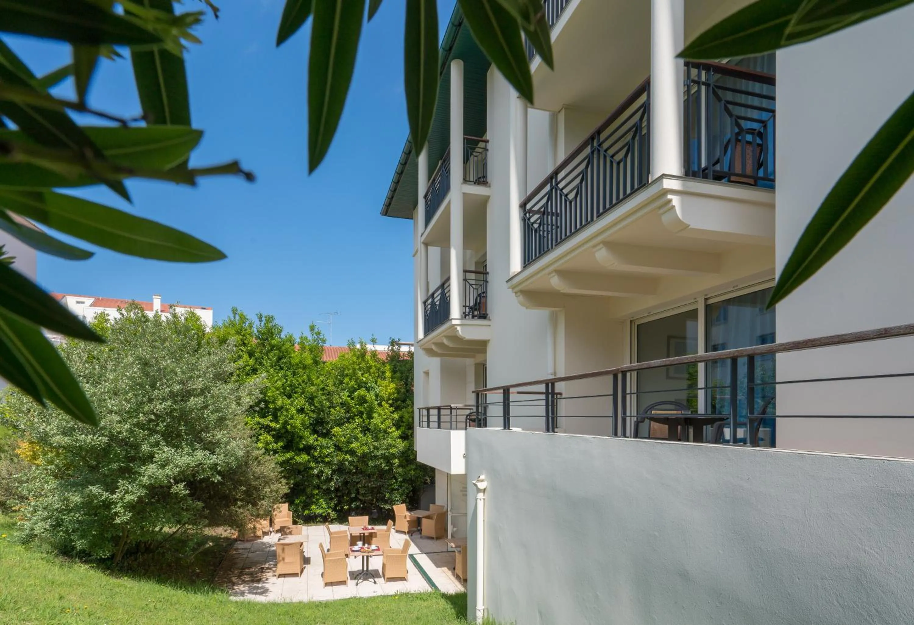 Patio in Résidence Biarritz Ocean