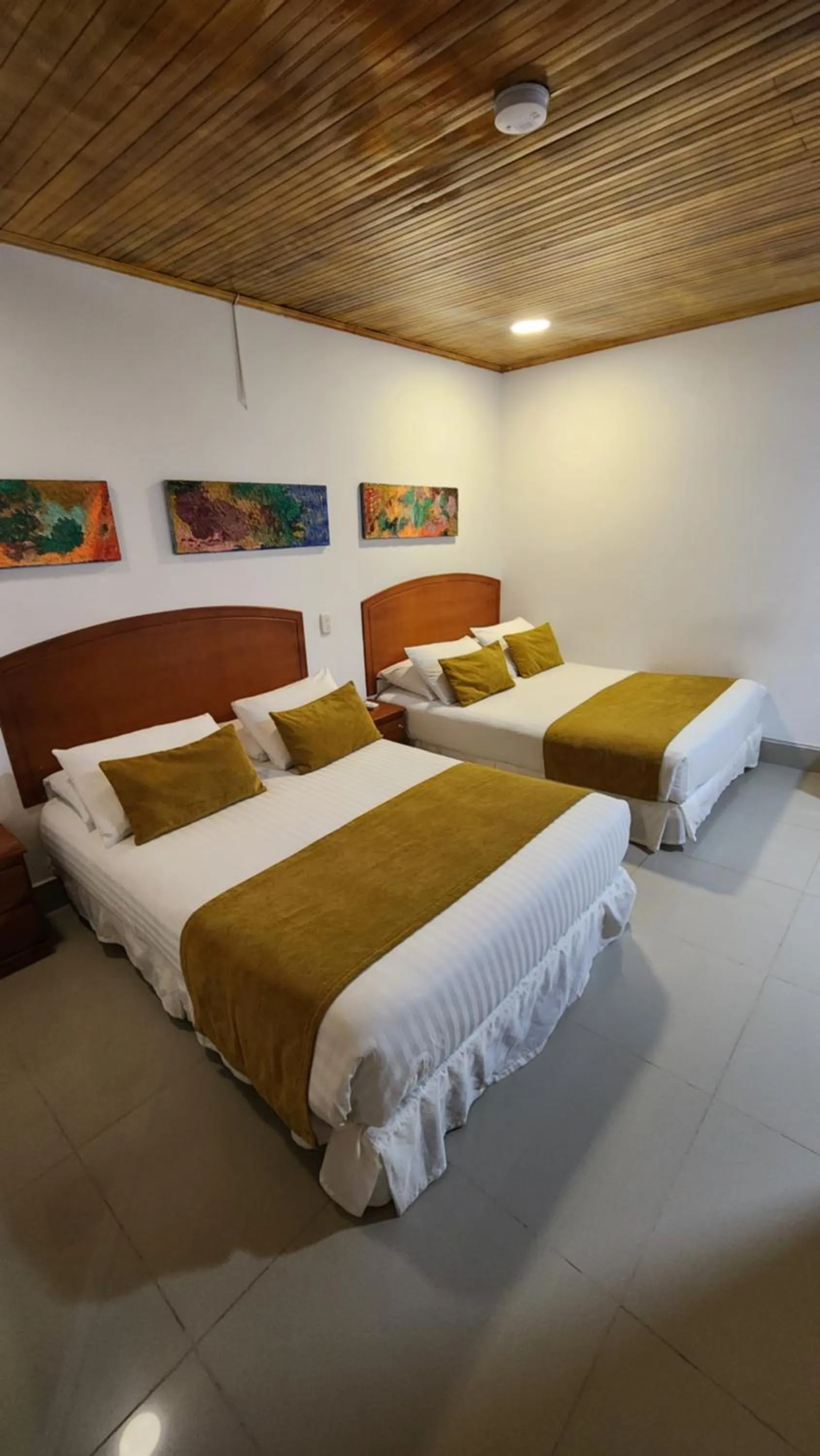 Bed in Hotel Tayrona Rodadero