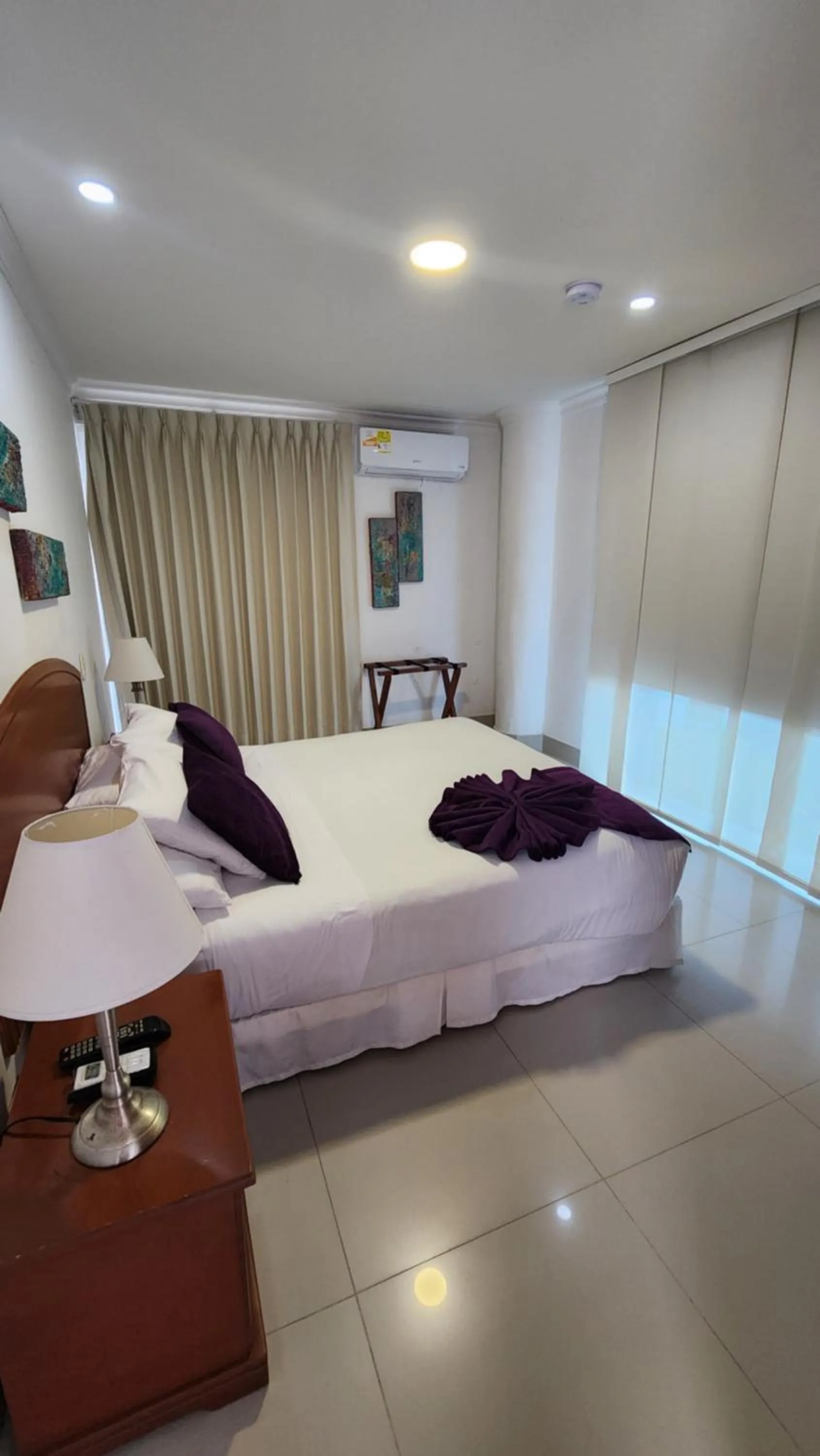 Bed in Hotel Tayrona Rodadero