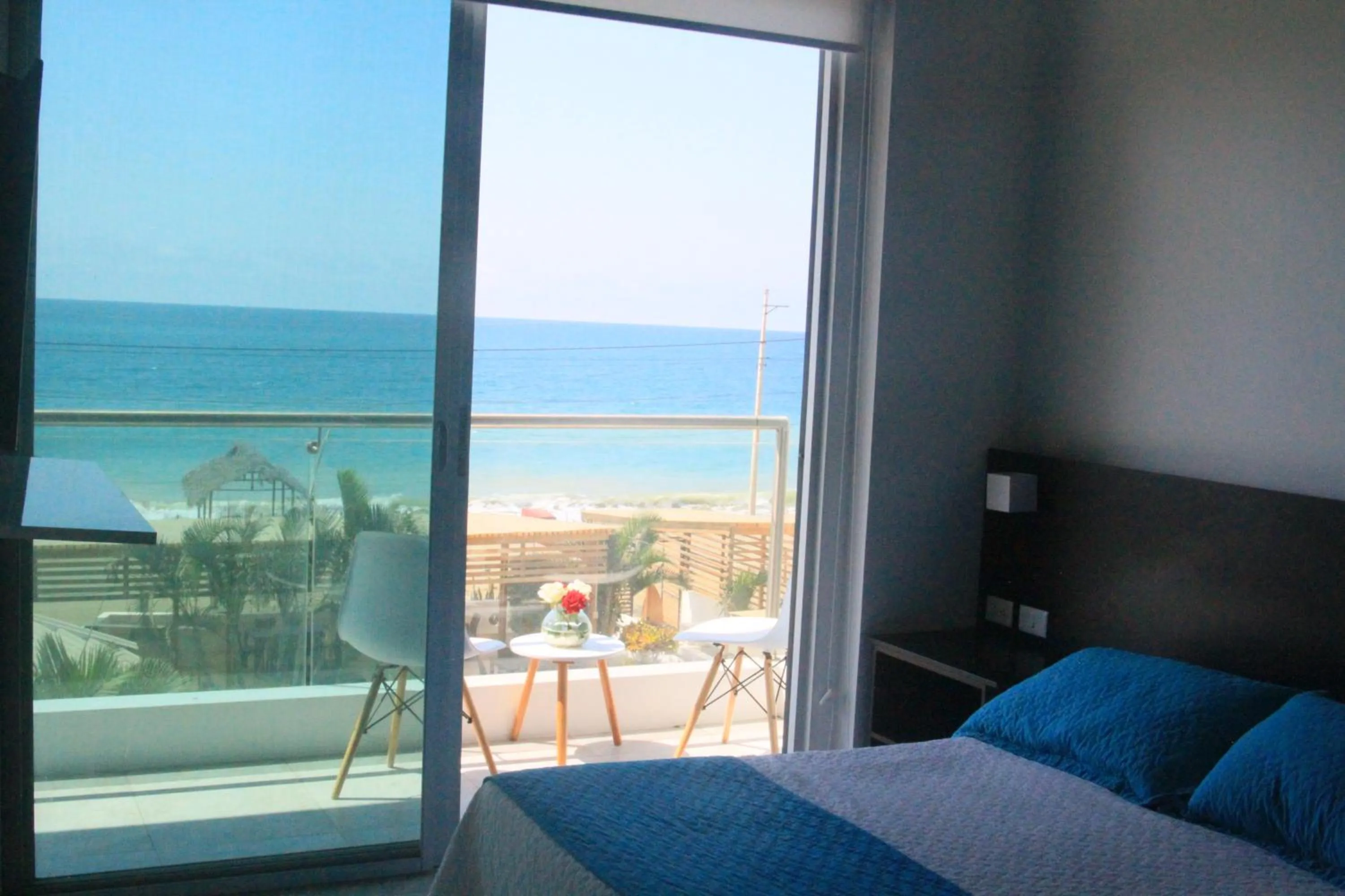 Sea view, Bed in Villa Kite