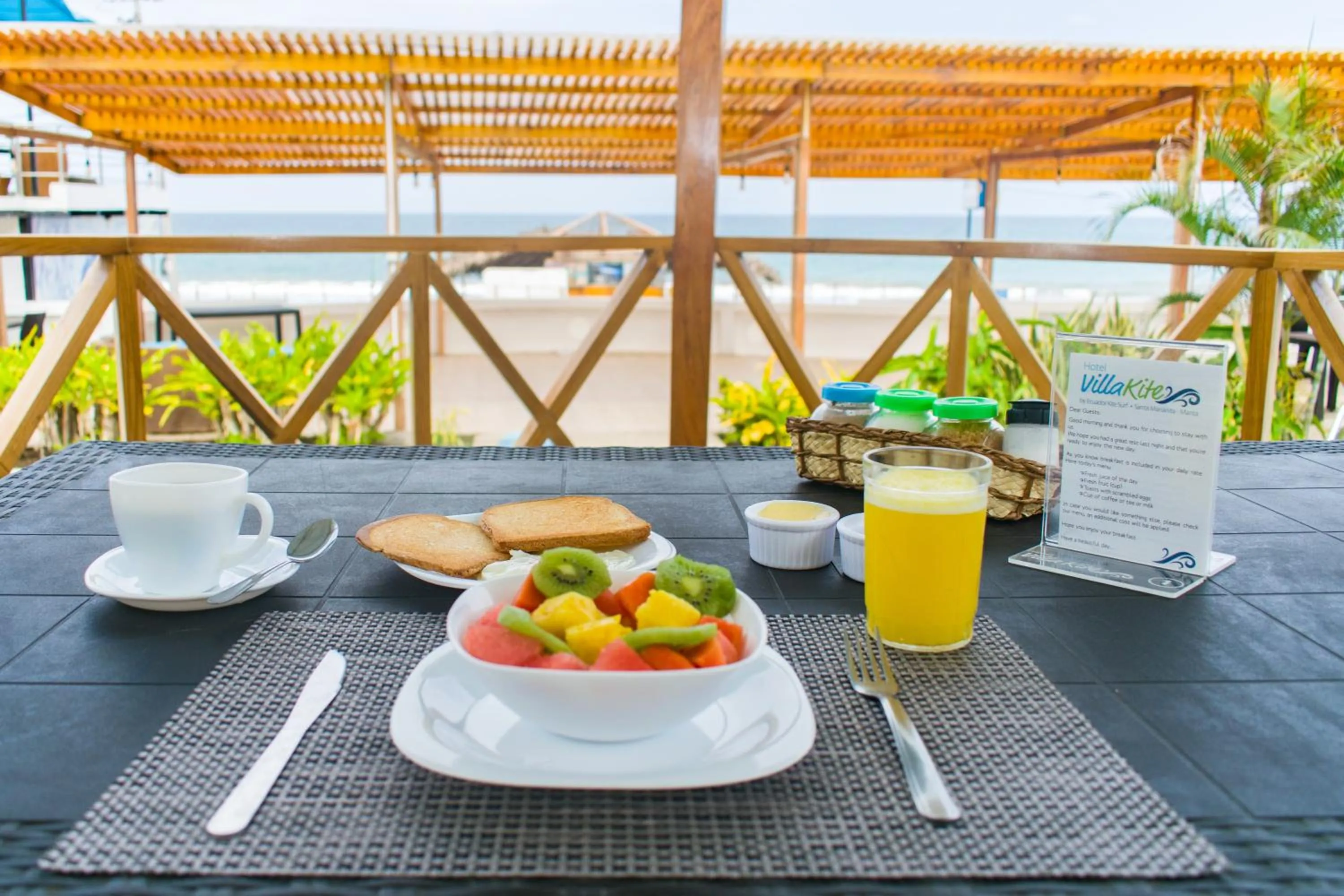 Food and drinks in Villa Kite