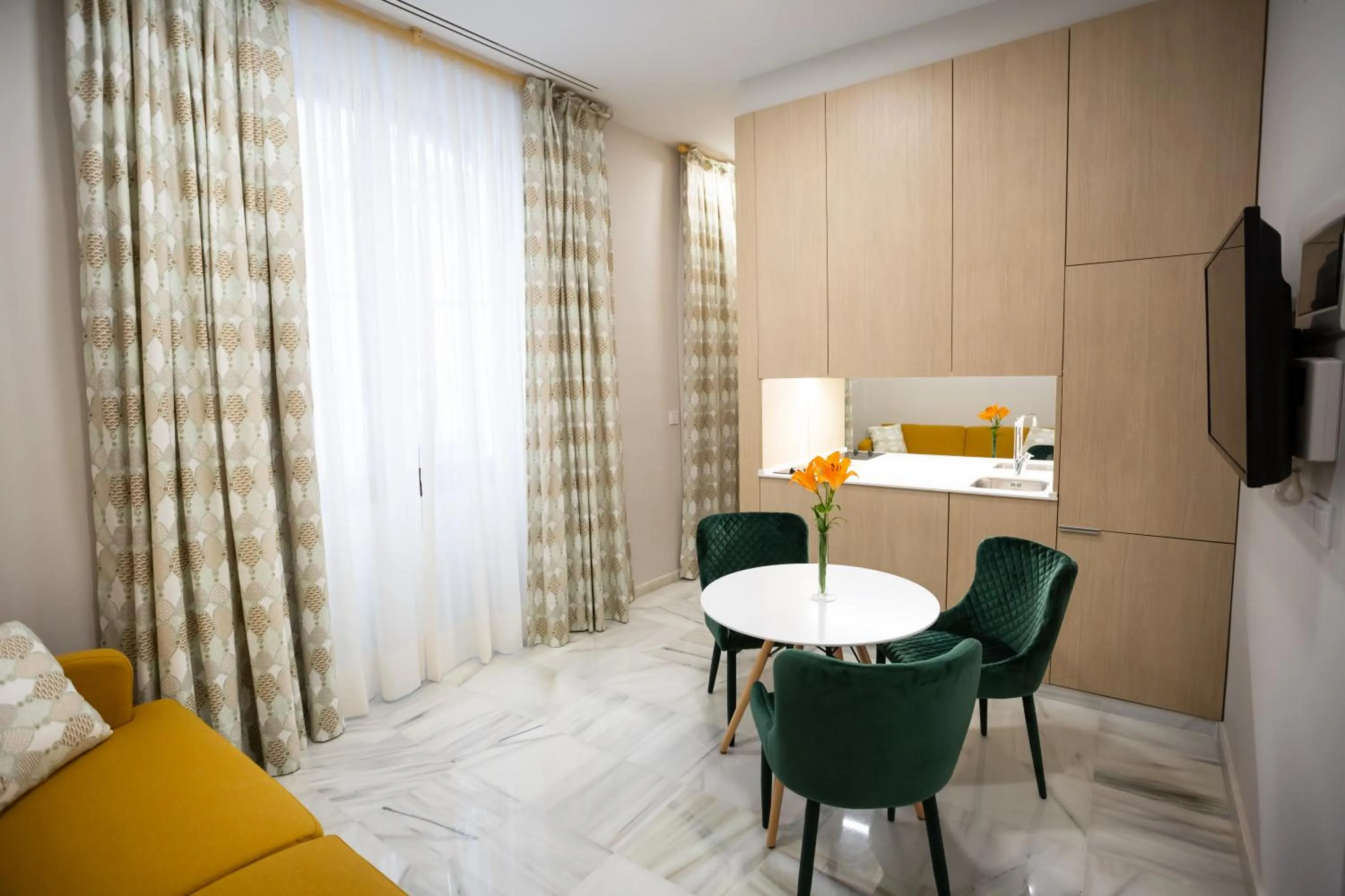 Kitchen or kitchenette in Plazuela del Carbón Suites