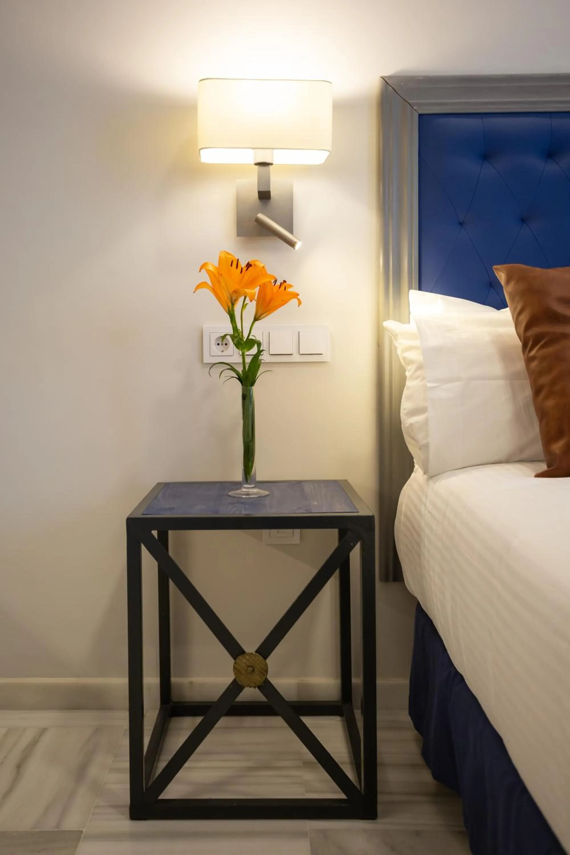 Bed in Plazuela del Carbón Suites