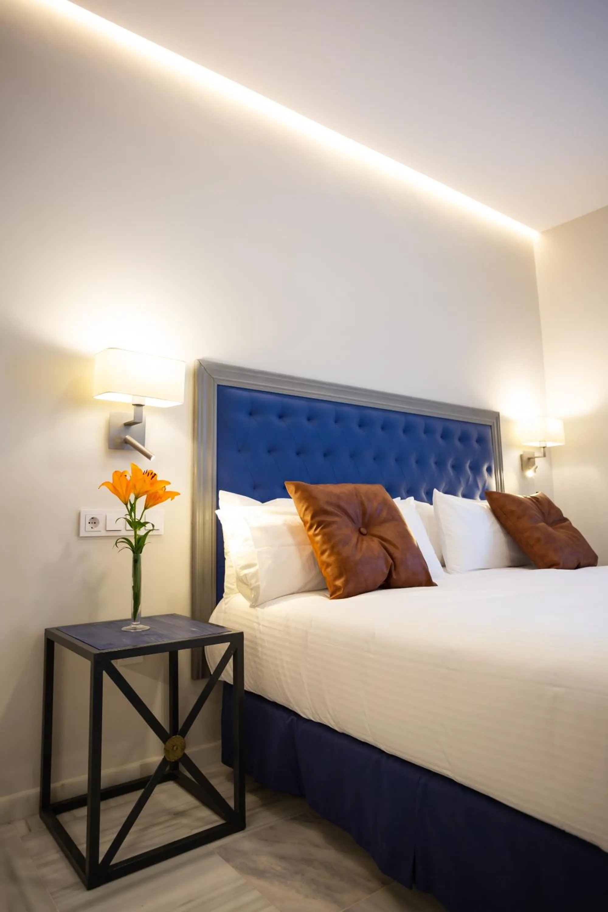 Bed in Plazuela del Carbón Suites