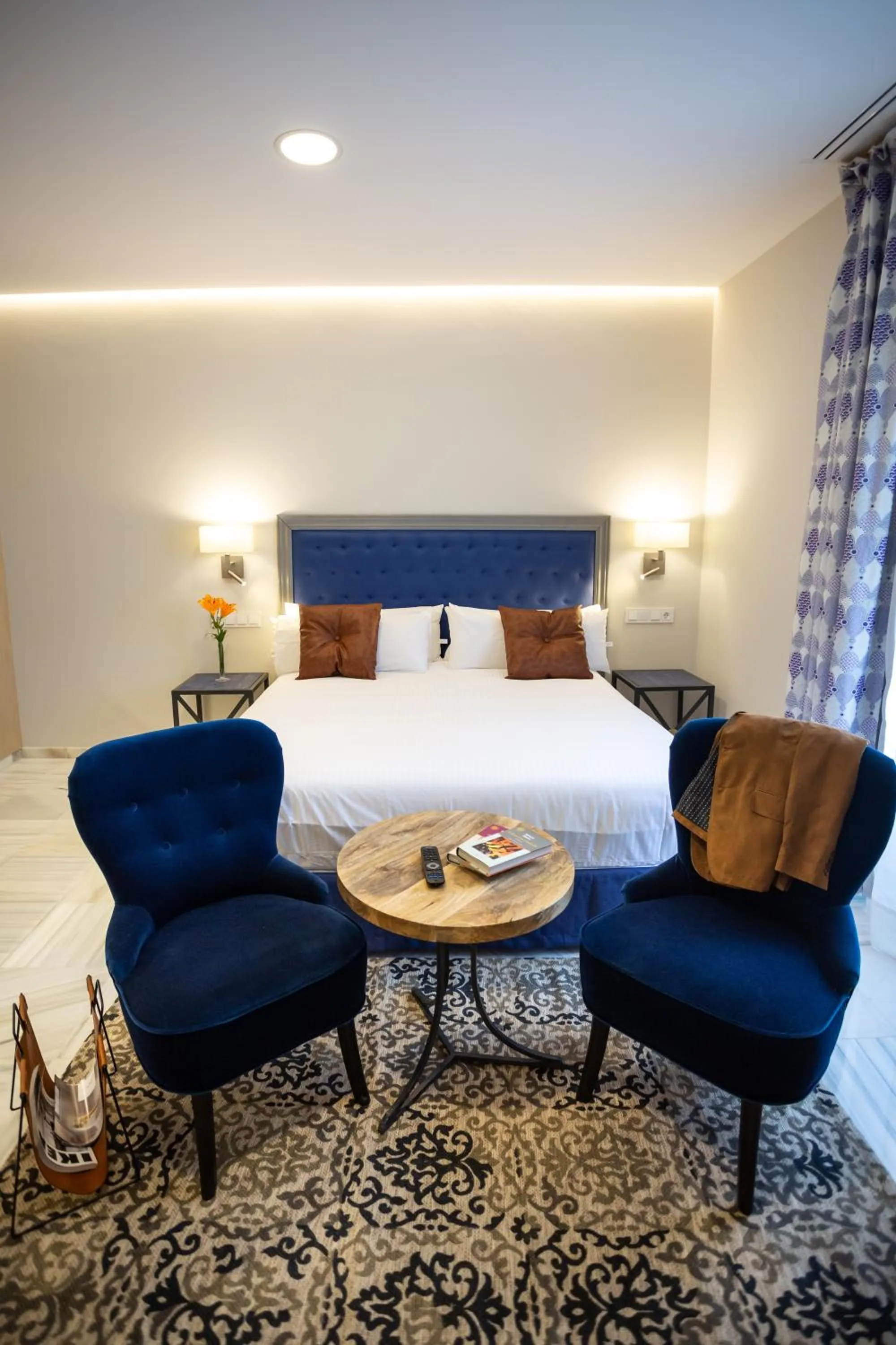 Bed in Plazuela del Carbón Suites