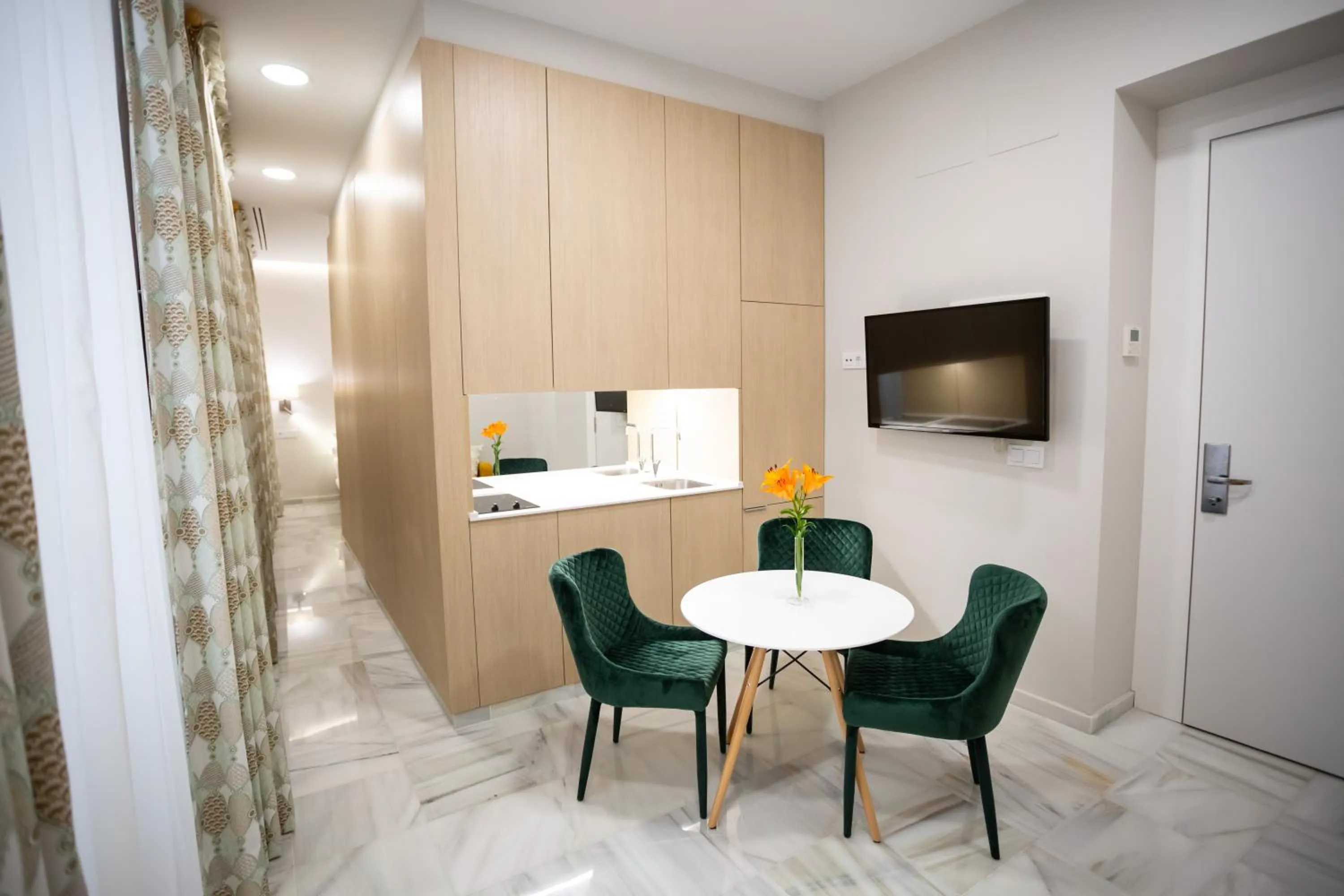 TV and multimedia in Plazuela del Carbón Suites