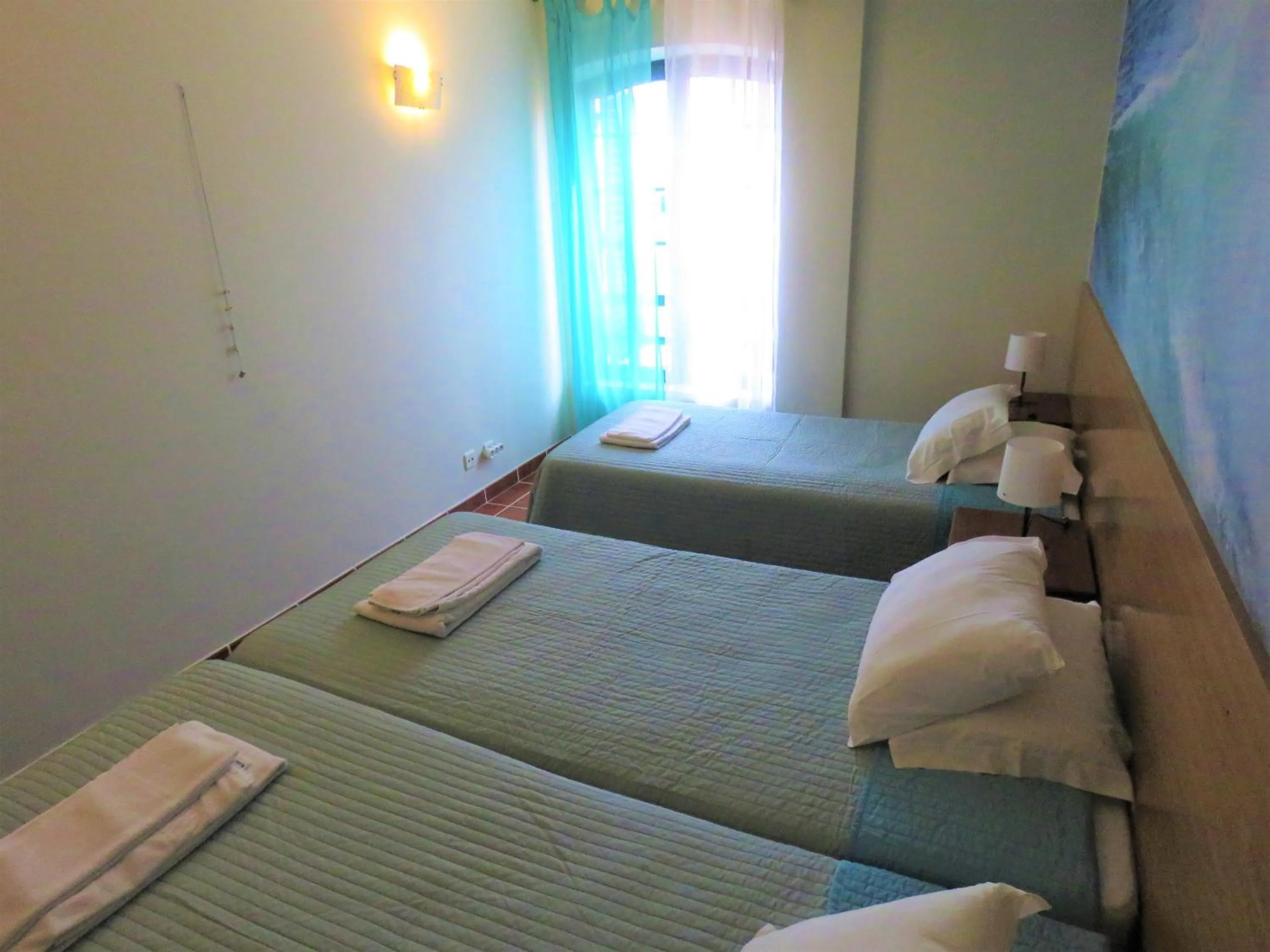 Bedroom, Bed in Supertubos Beach Hostel