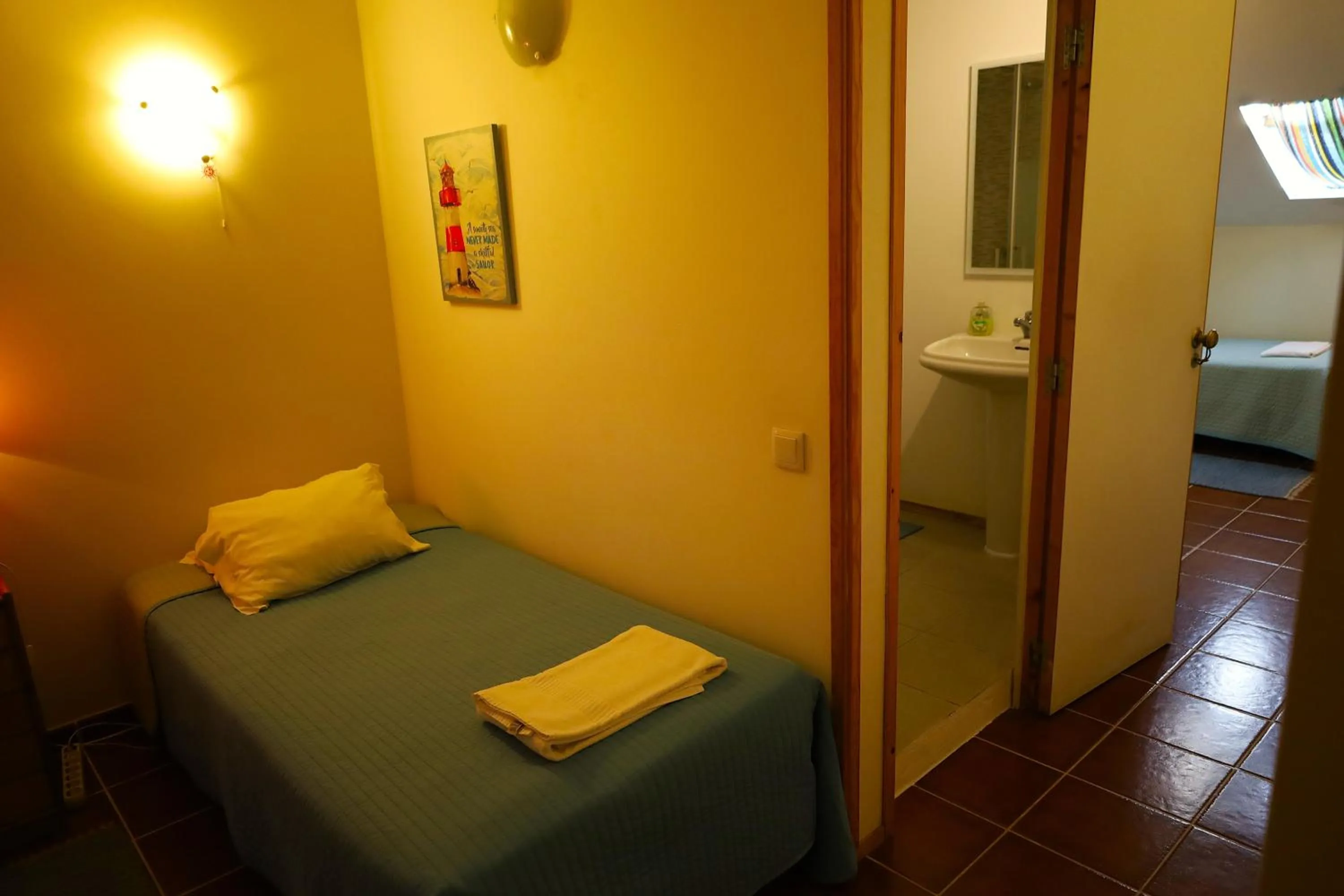 Bedroom, Bed in Supertubos Beach Hostel