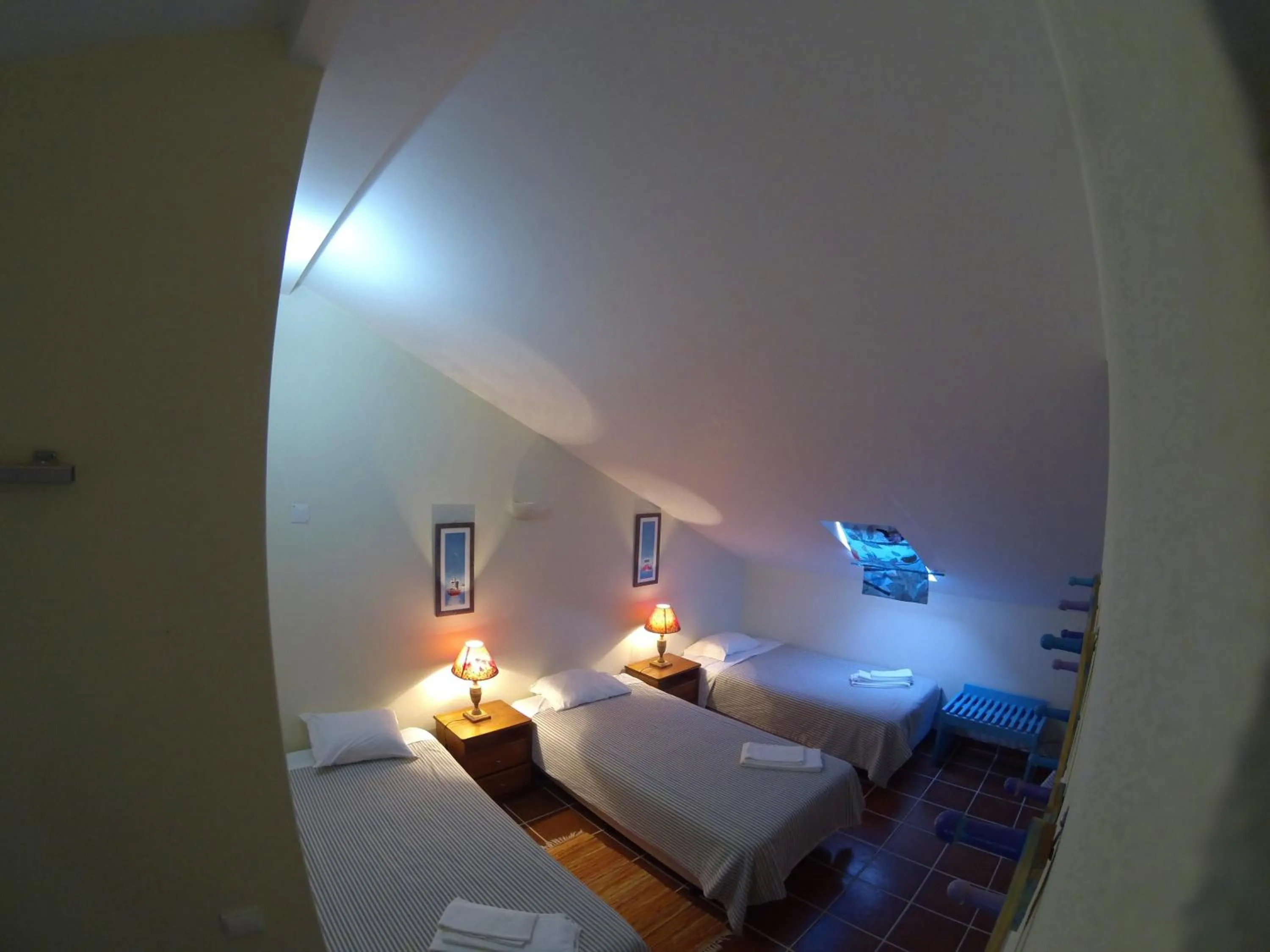 Bedroom, Bed in Supertubos Beach Hostel