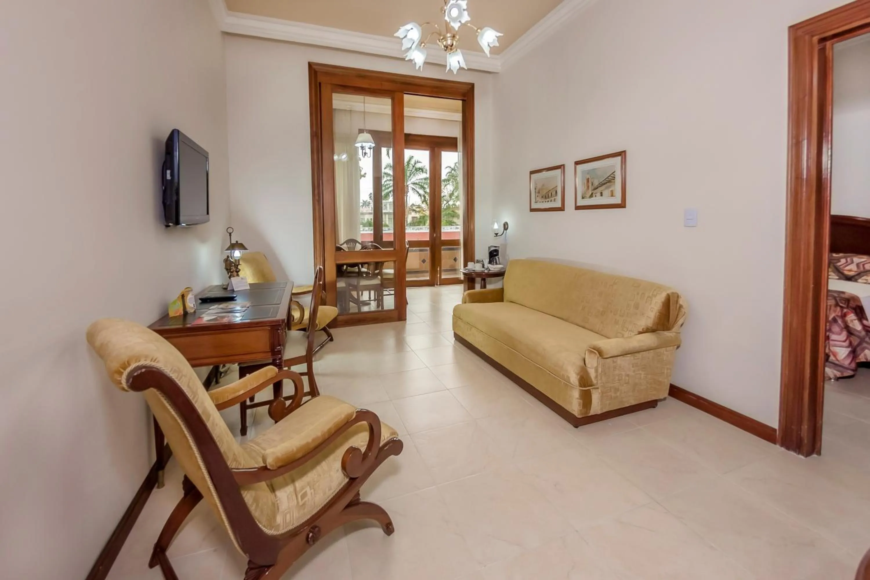 Living room in Hotel Guadalajara