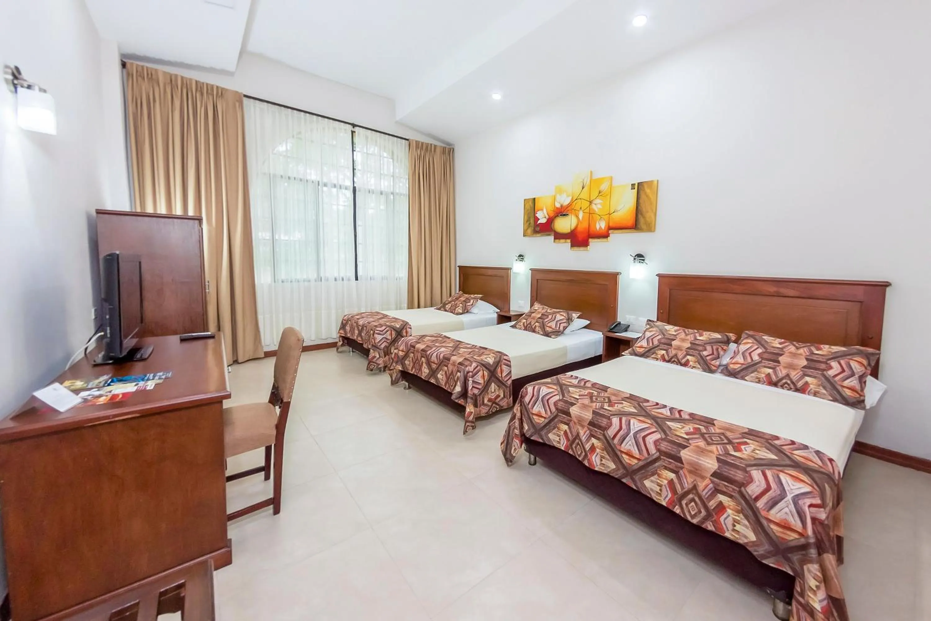 Bed in Hotel Guadalajara