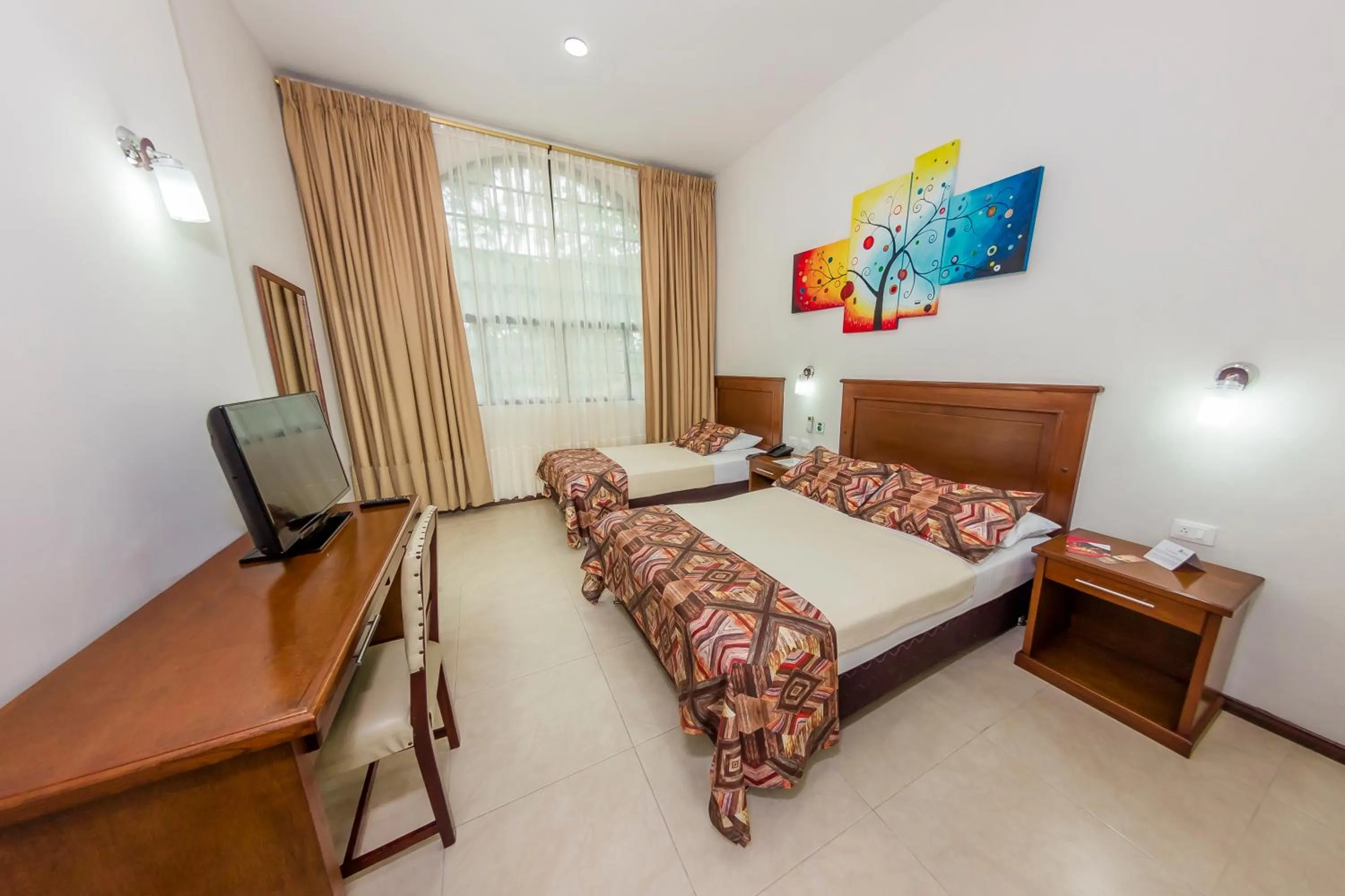 Bed in Hotel Guadalajara