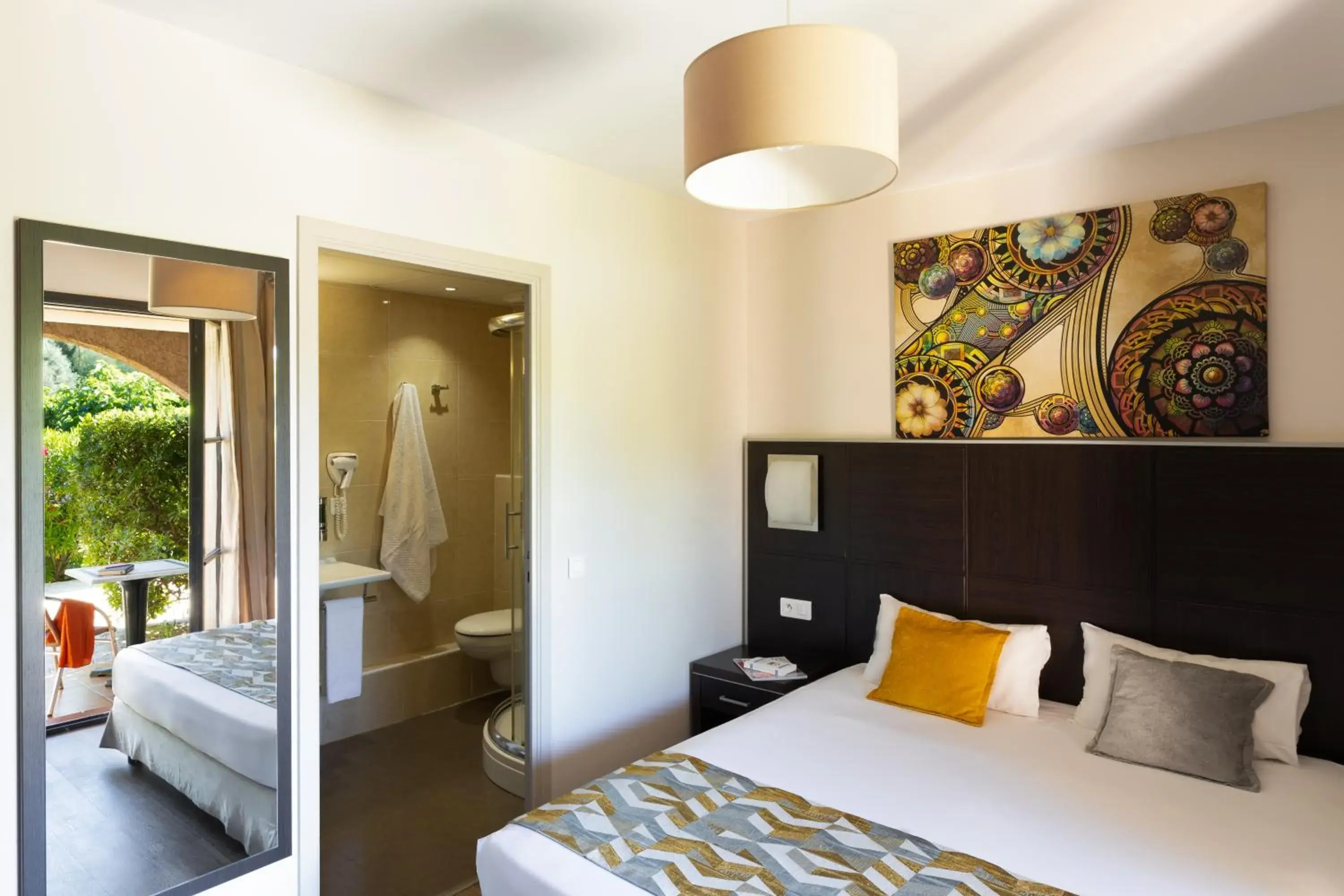 Comfort Double Room with Terrace in Hotel U Ricordu & Spa Comfort Double Room with Terrace in Hotel U Ricordu & Spa