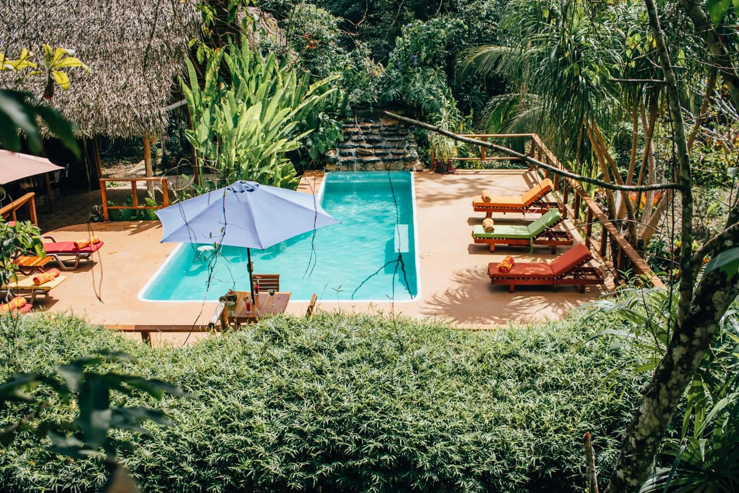 Swimming pool in Mariposa Jungle Lodge