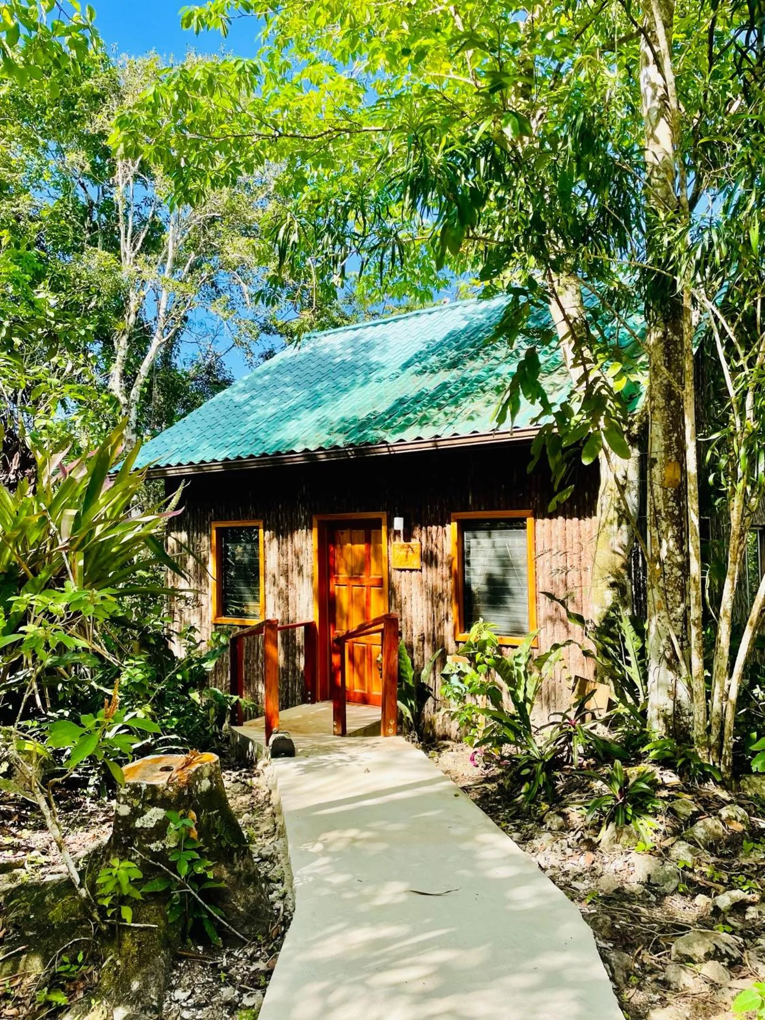 Garden in Mariposa Jungle Lodge