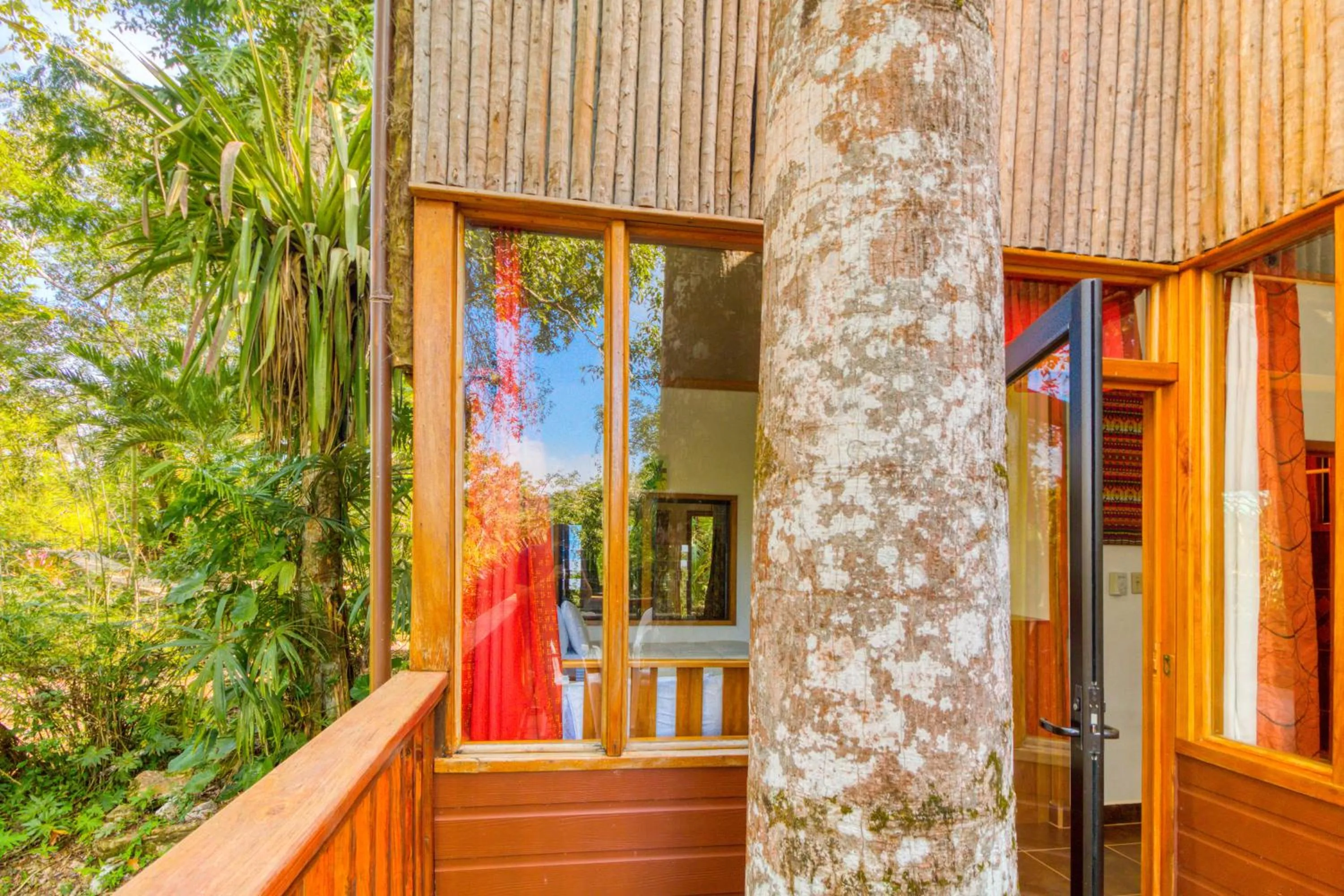 Balcony/Terrace in Mariposa Jungle Lodge