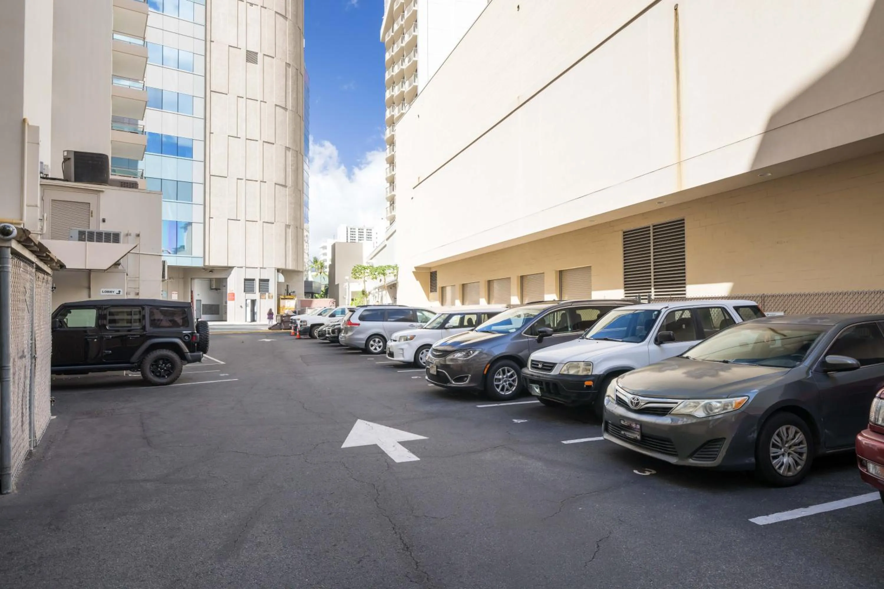 Parking in Regency on Beachwalk Waikiki by OUTRIGGER