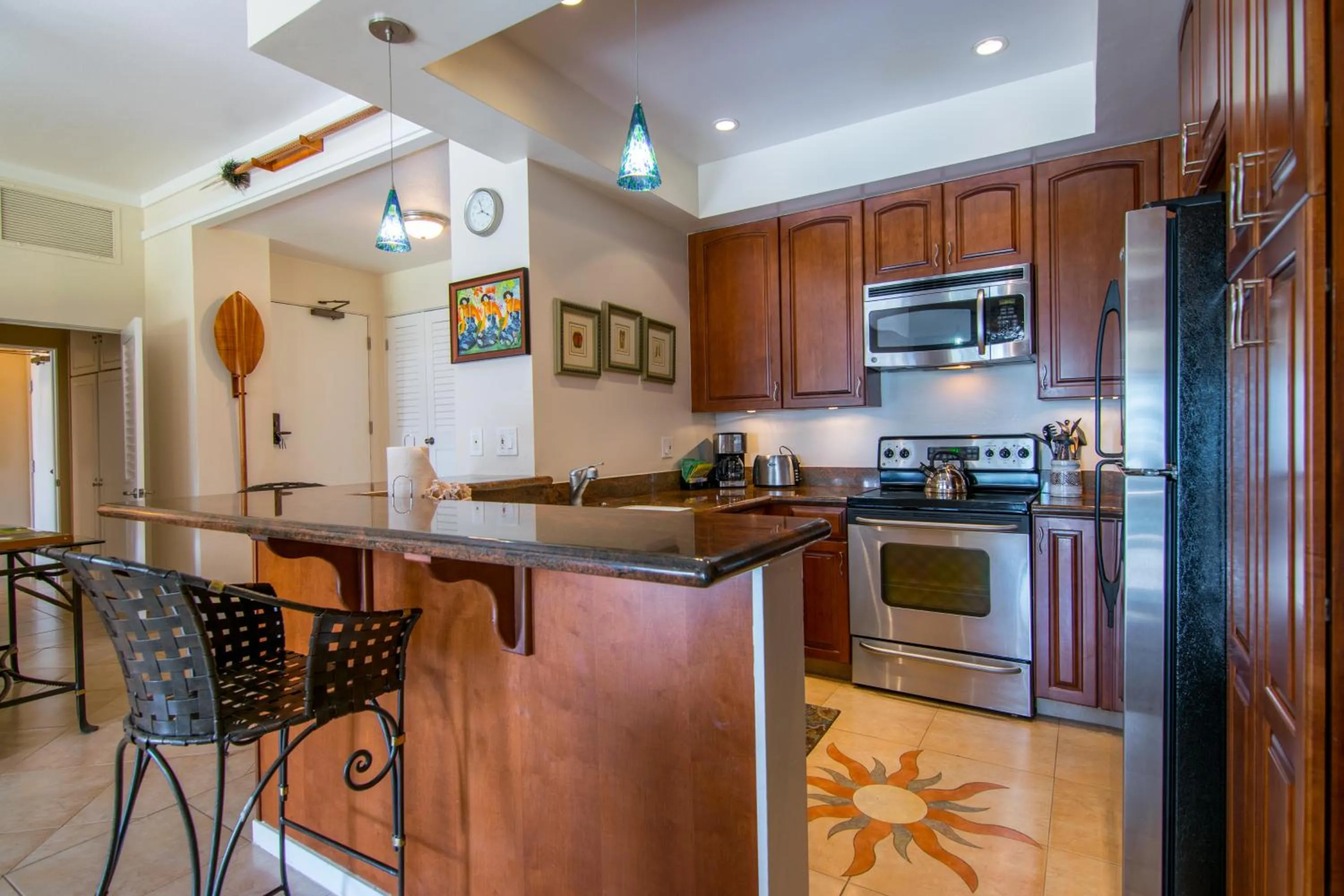Kitchen or kitchenette in Kapalua Villas Maui