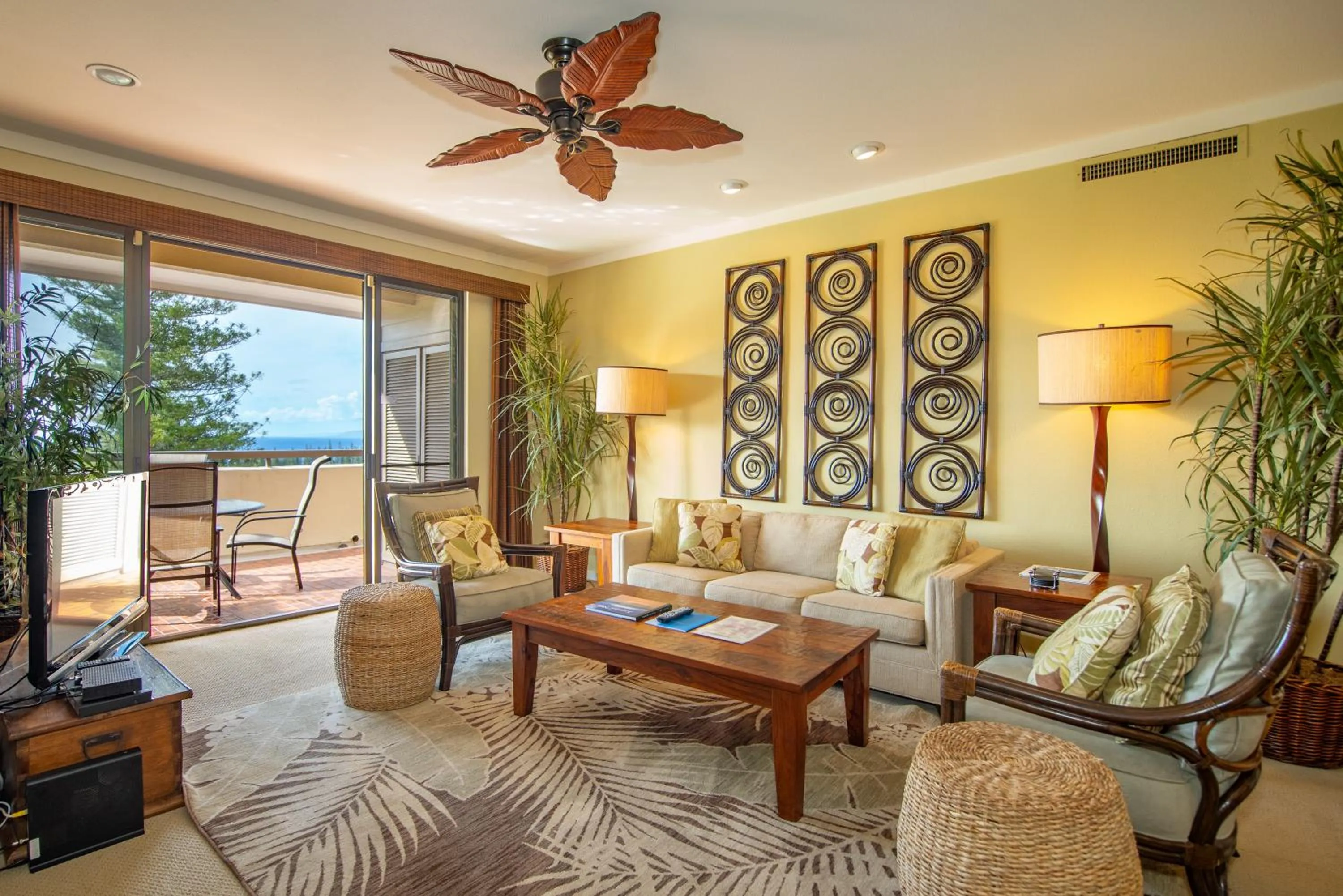 TV and multimedia in Kapalua Villas Maui