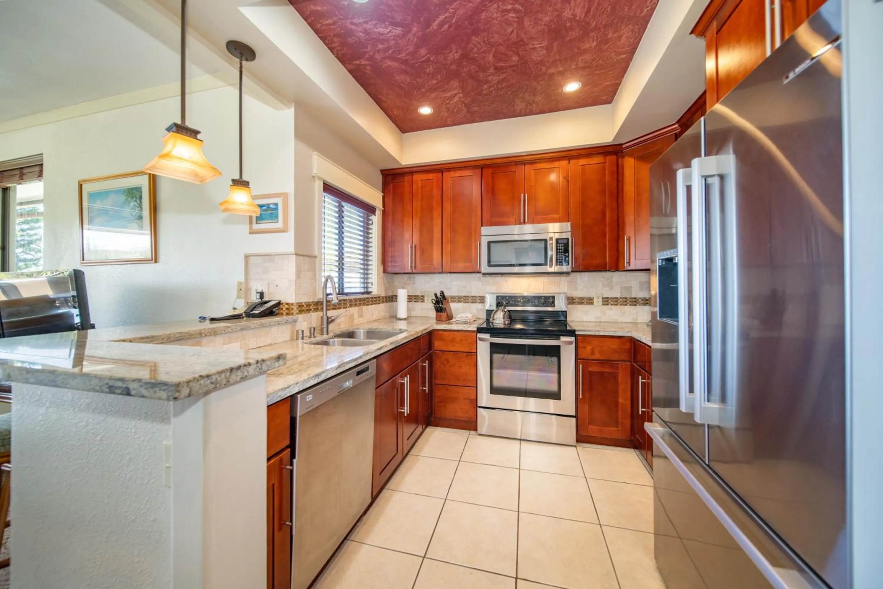 Kitchen or kitchenette in Kapalua Villas Maui
