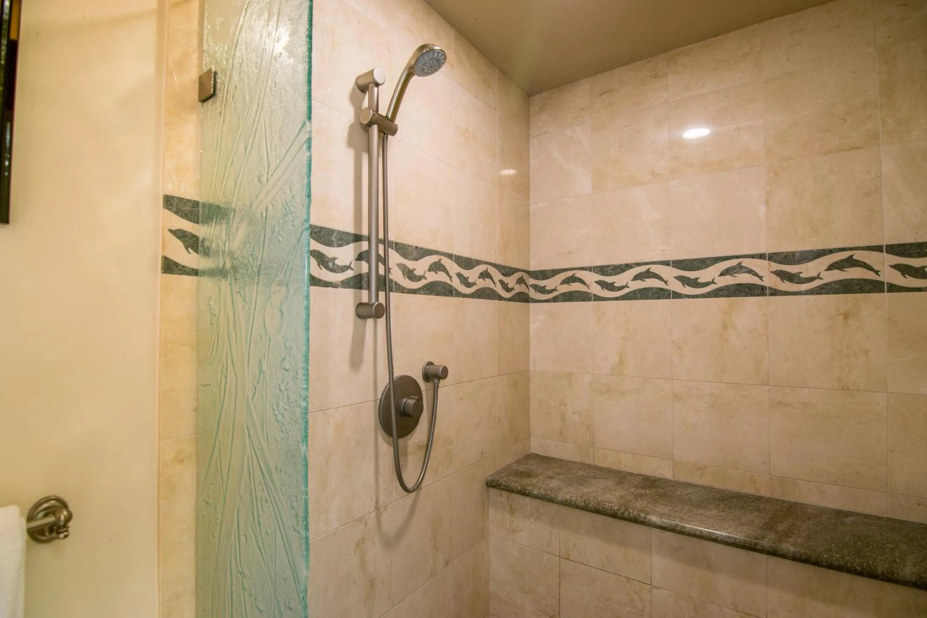 Shower in Kapalua Villas Maui