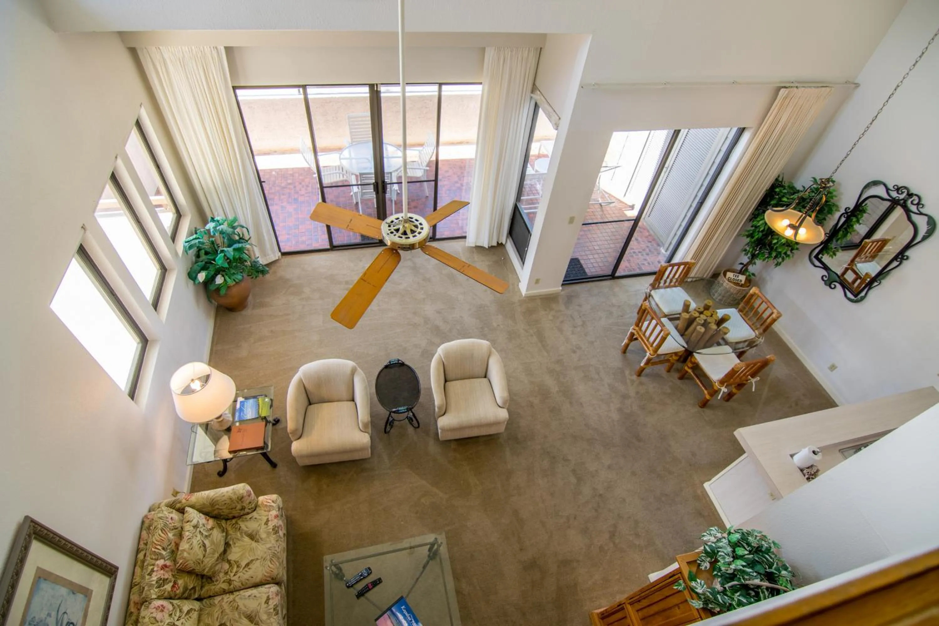 Living room in Kapalua Villas Maui