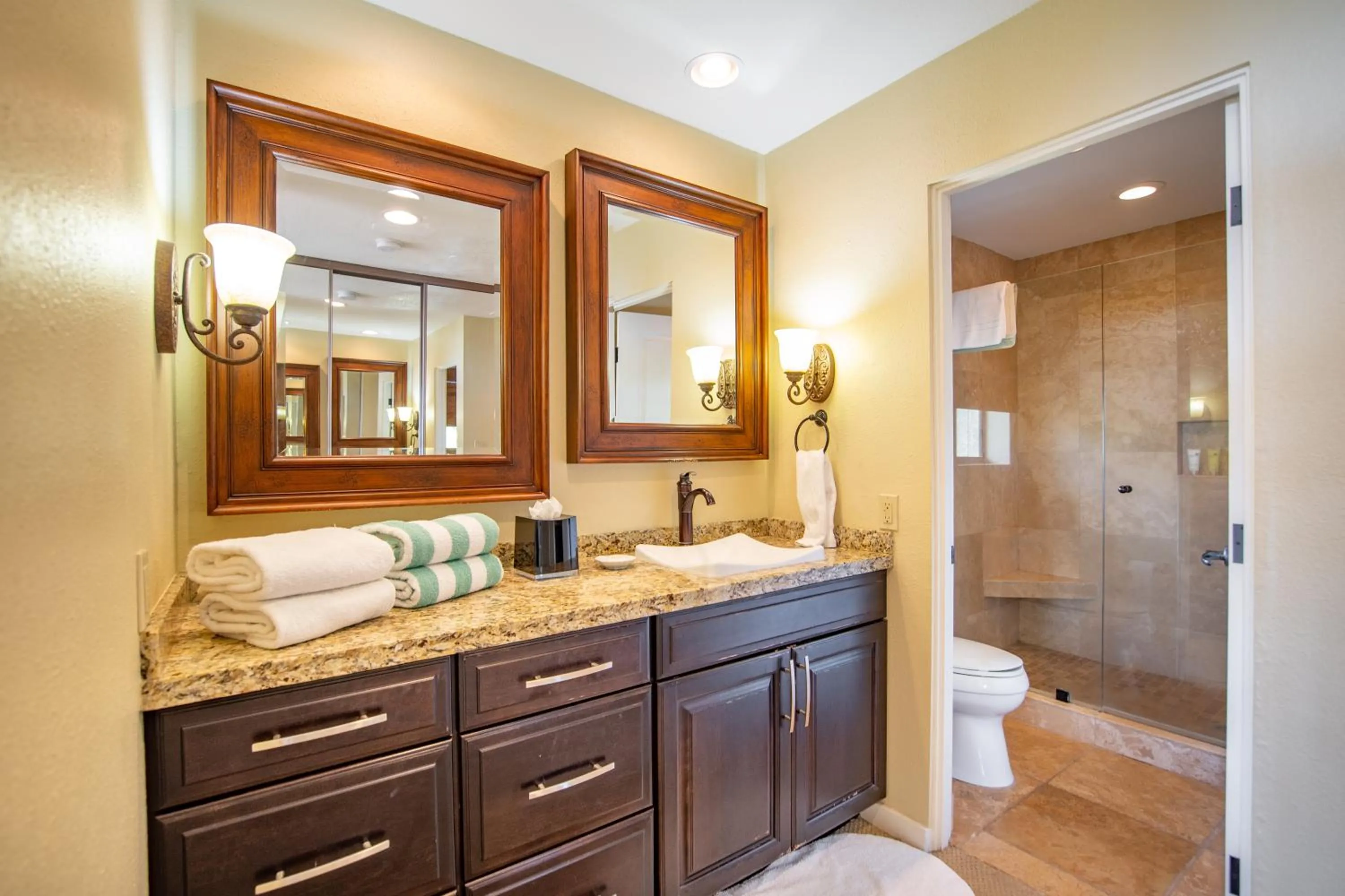 Shower in Kapalua Villas Maui