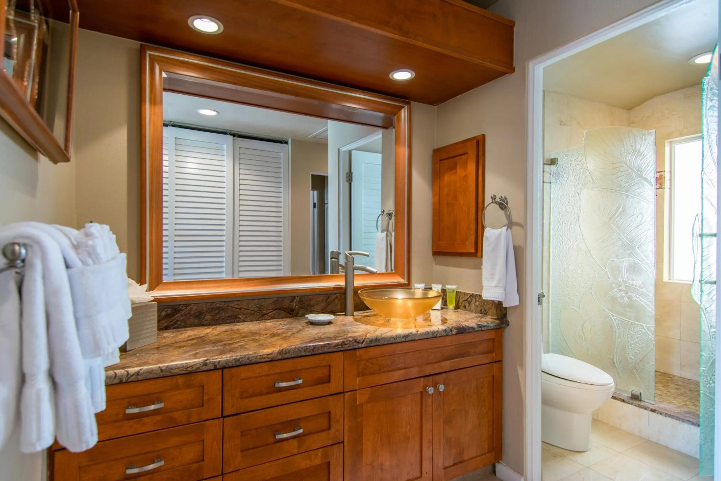 Shower in Kapalua Villas Maui