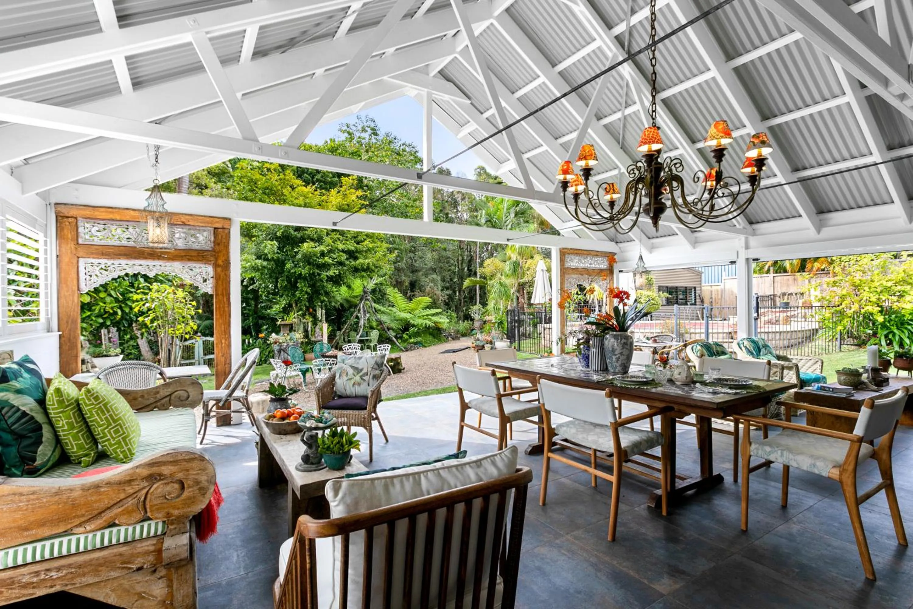 Balcony/Terrace in Noosa Valley Manor B&B