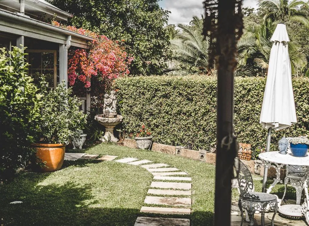 Garden in Noosa Valley Manor B&B