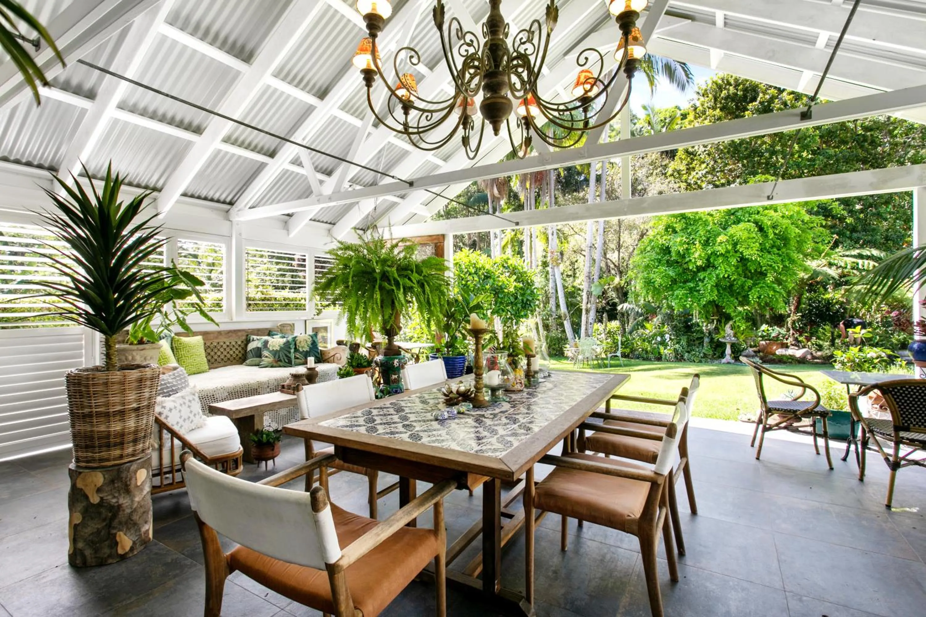 Balcony/Terrace in Noosa Valley Manor B&B