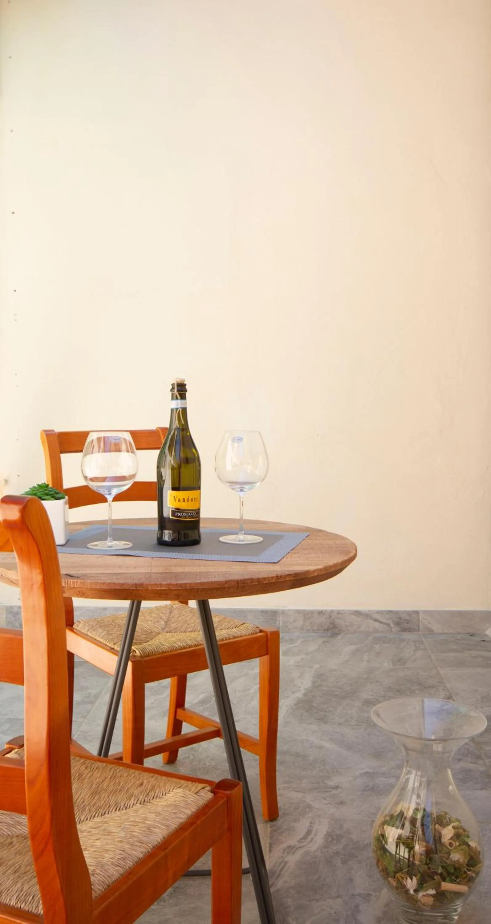 Patio in B&B Poggiobonizio