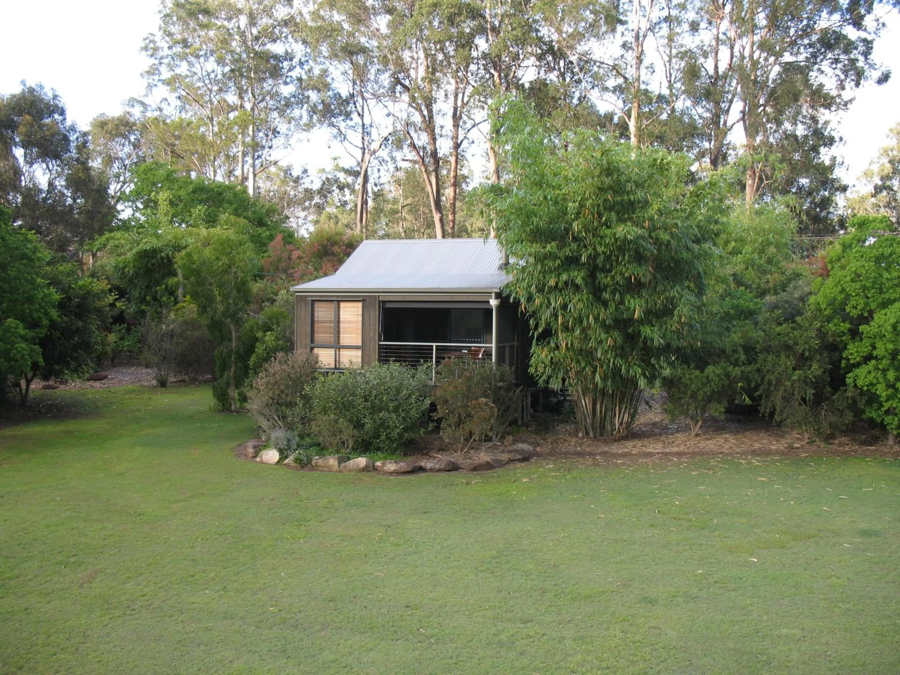 Property building in Tuckeroo Cottages & Gardens - Blue Wren & Kookaburra
