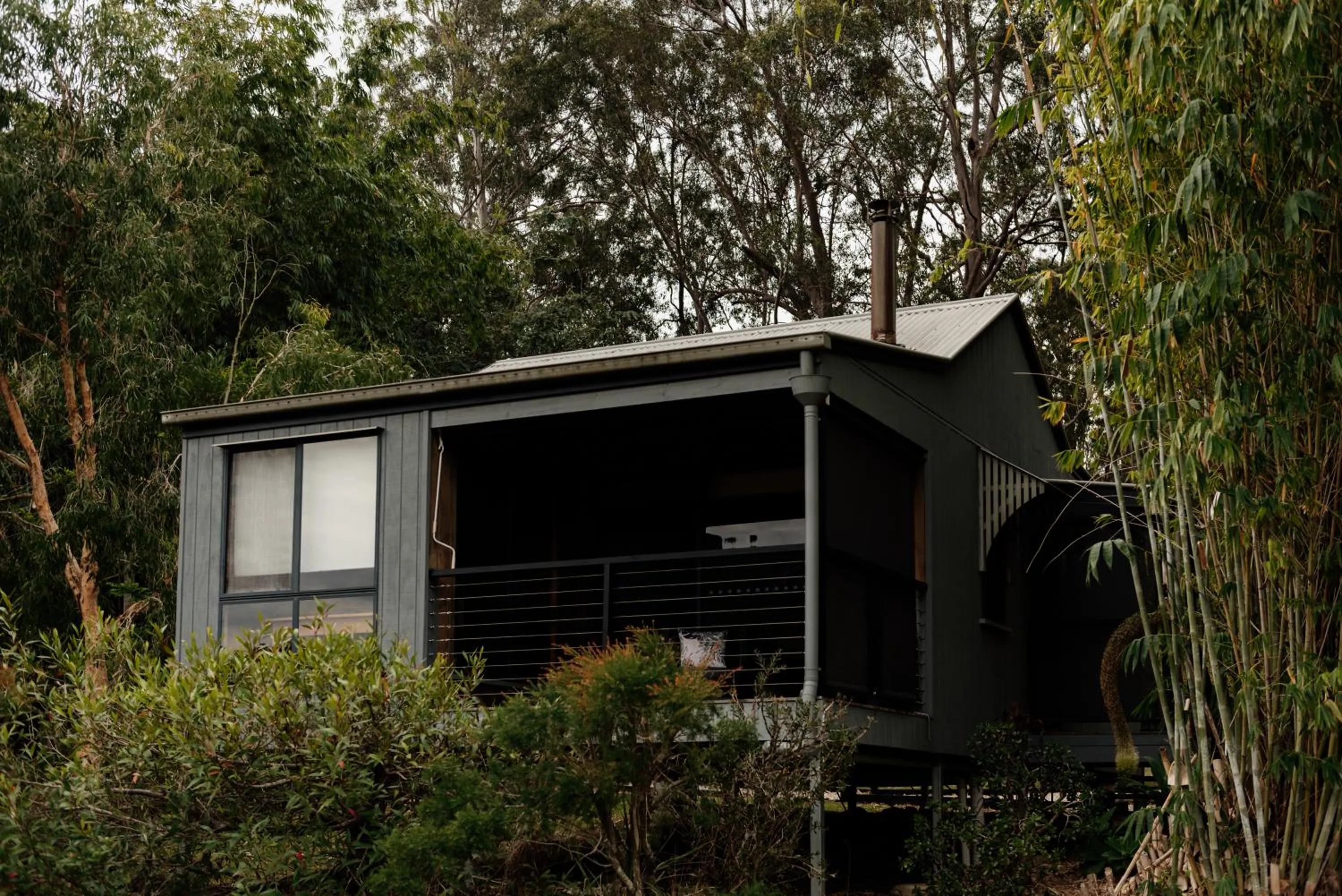 Property building in Tuckeroo Cottages & Gardens - Blue Wren & Kookaburra