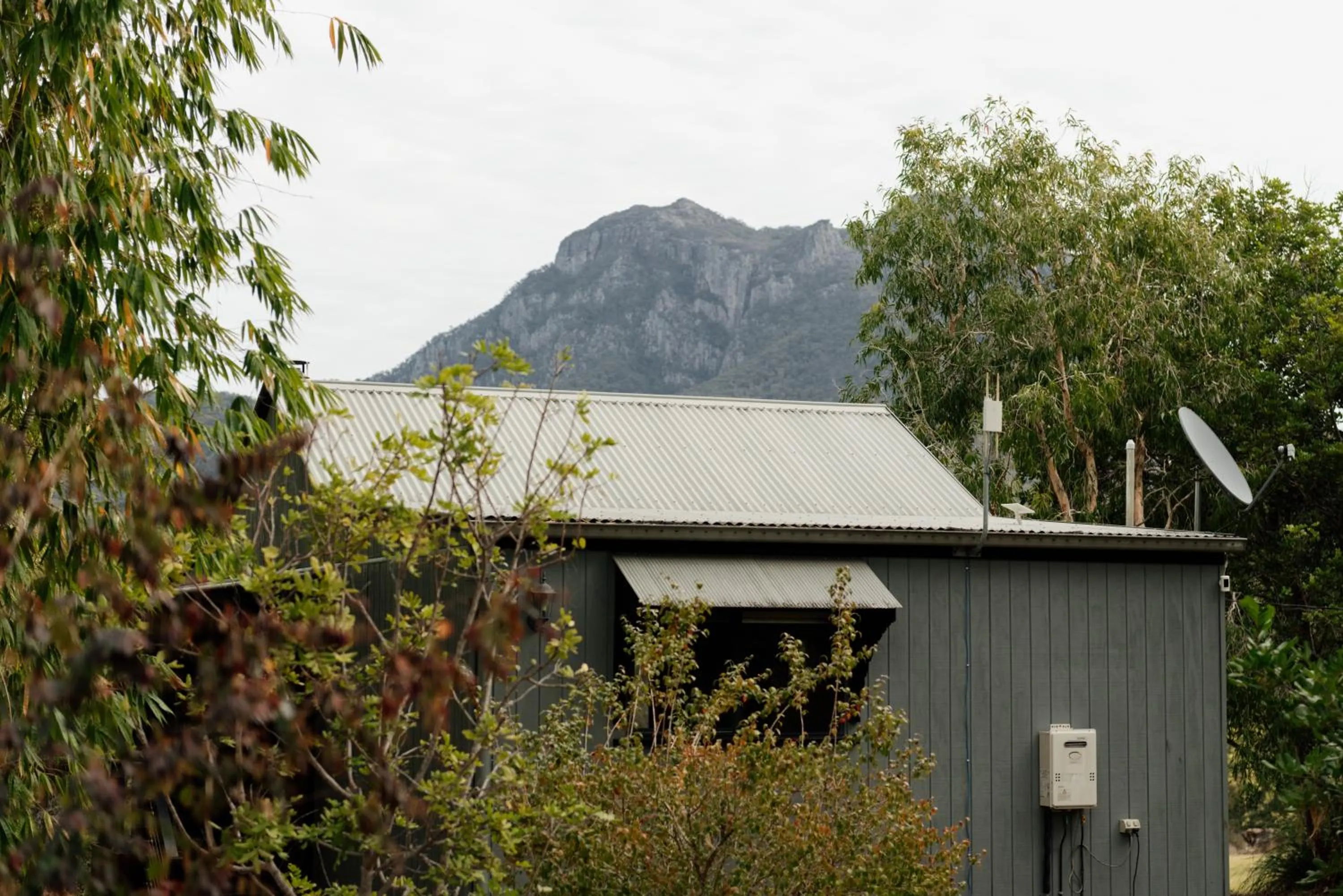 Property building in Tuckeroo Cottages & Gardens - Blue Wren & Kookaburra